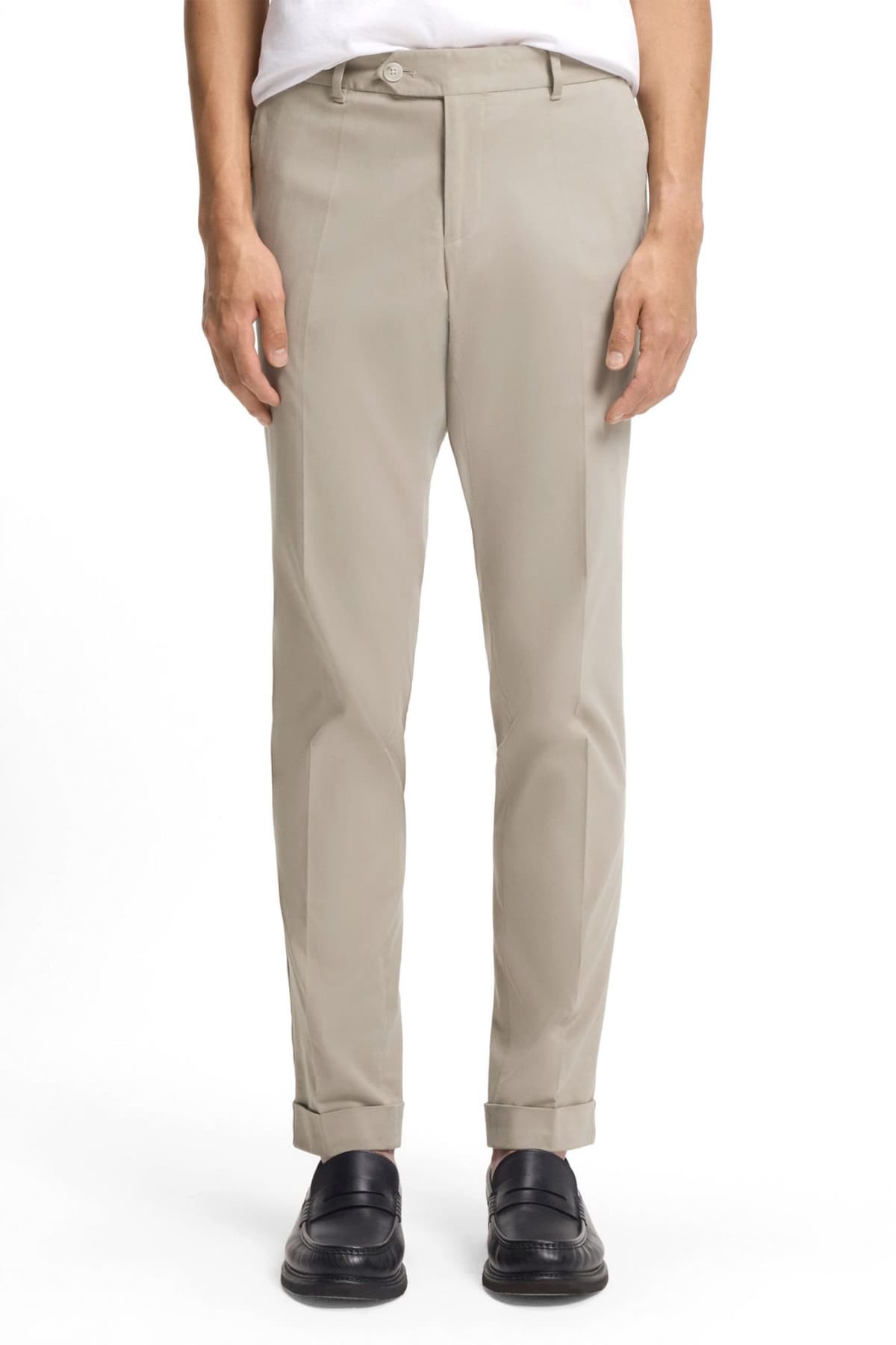 BOSS ΠΑΝΤΕΛΟΝΙ CHINO SLIM FIT C-GENIUS-TU-WG-261F ΜΠΕΖ