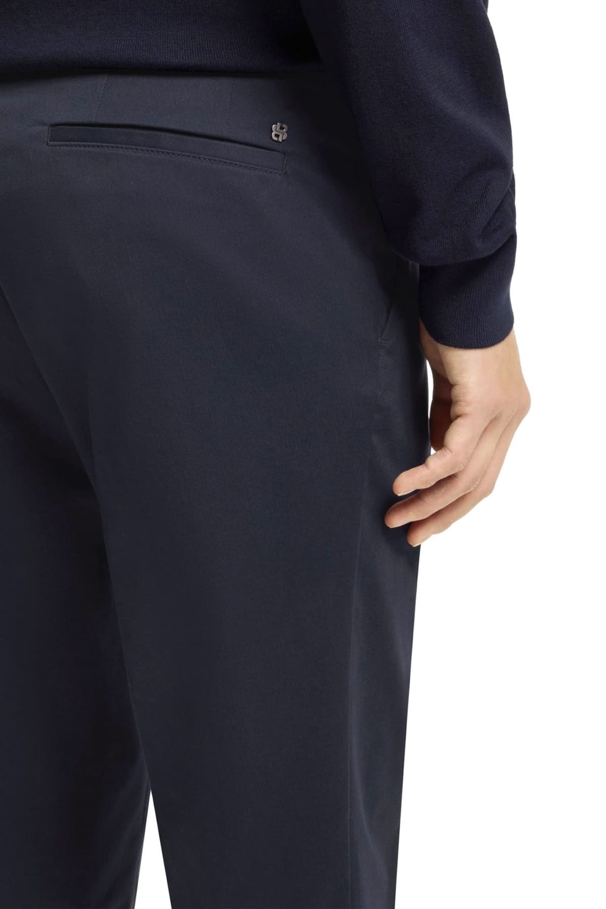 BOSS ΠΑΝΤΕΛΟΝΙ CHINO SLIM FIT C-GENIUS-TU-WG-261F ΜΠΛΕ