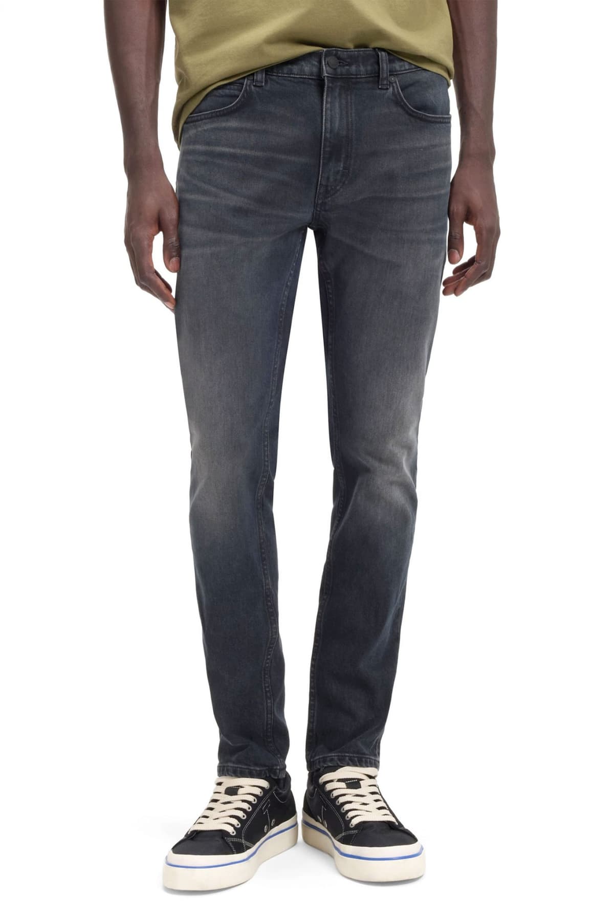 HUGO ΠΑΝΤΕΛΟΝΙ JEANS EXTRA SLIM FIT 734 ΣΚΟΥΡΟ ΜΠΛΕ