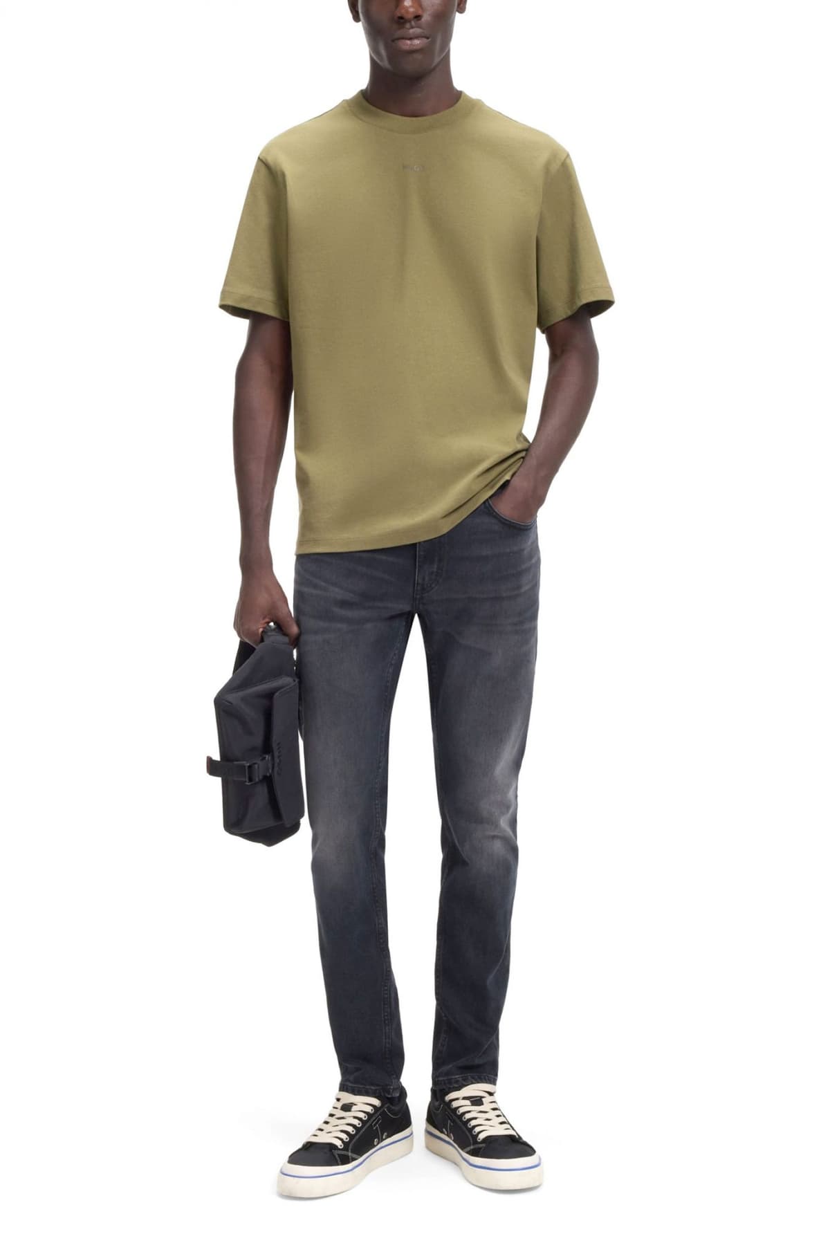 HUGO ΠΑΝΤΕΛΟΝΙ JEANS EXTRA SLIM FIT 734 ΣΚΟΥΡΟ ΜΠΛΕ