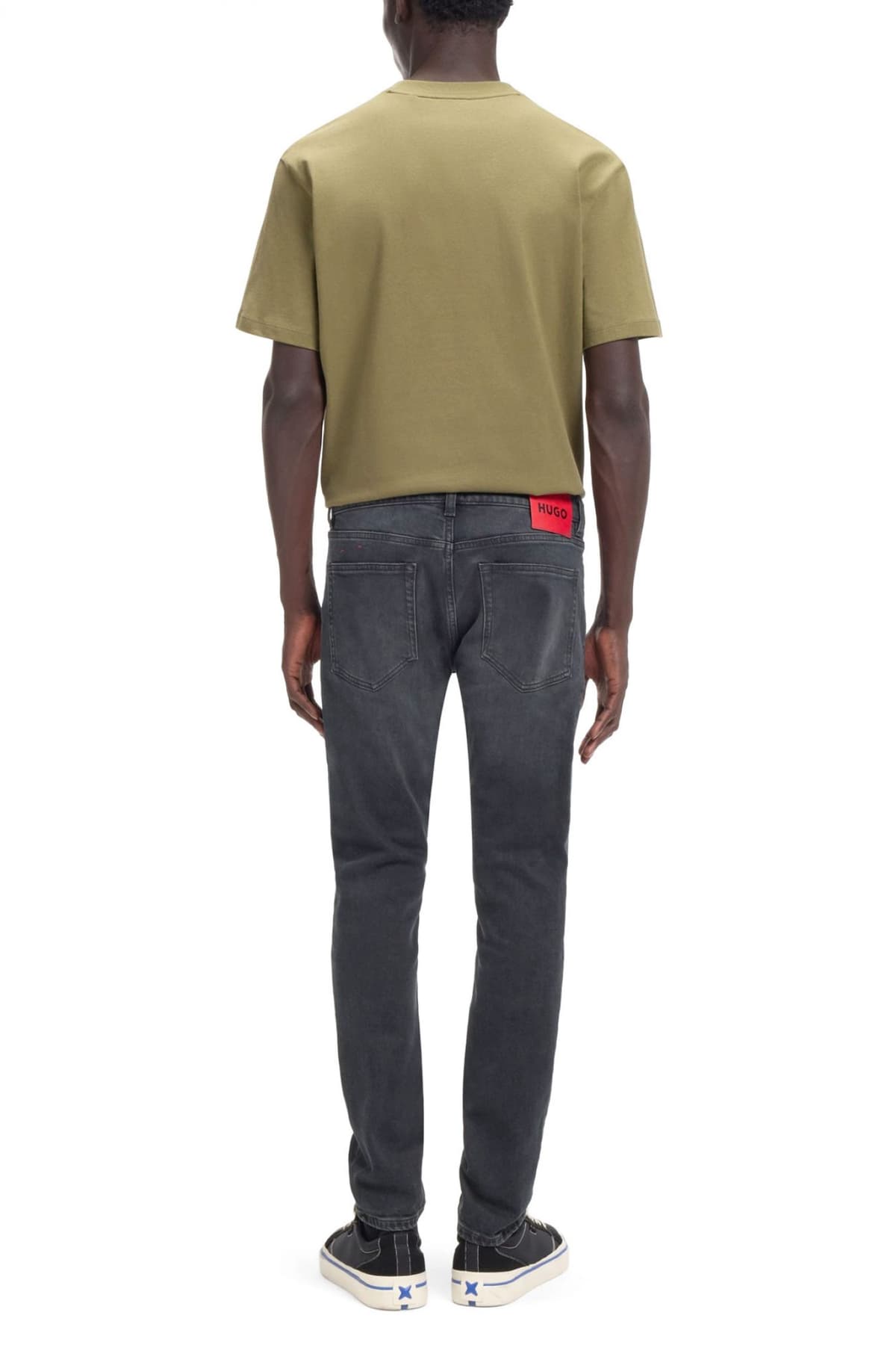 HUGO ΠΑΝΤΕΛΟΝΙ JEANS EXTRA SLIM FIT 734 ΣΚΟΥΡΟ ΜΠΛΕ