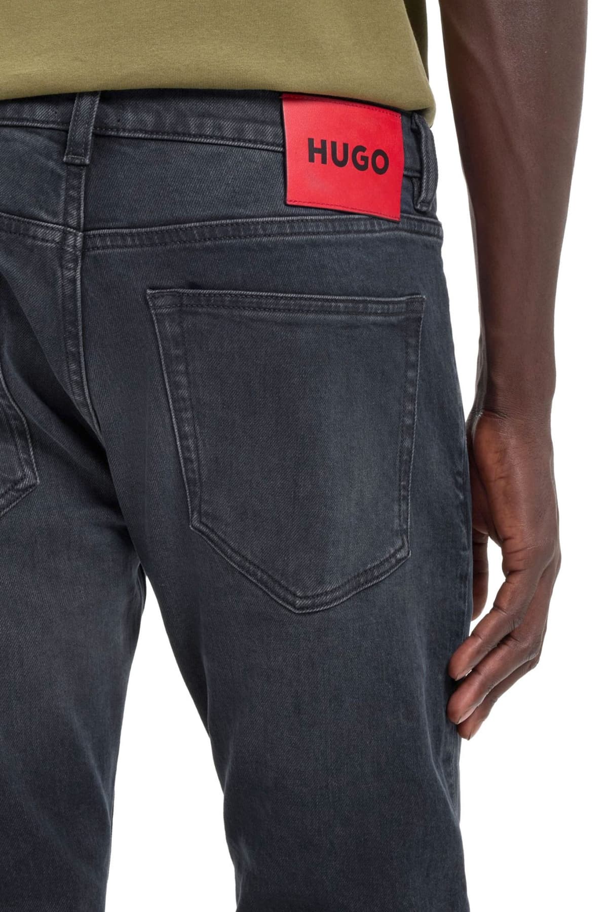 HUGO ΠΑΝΤΕΛΟΝΙ JEANS EXTRA SLIM FIT 734 ΣΚΟΥΡΟ ΜΠΛΕ