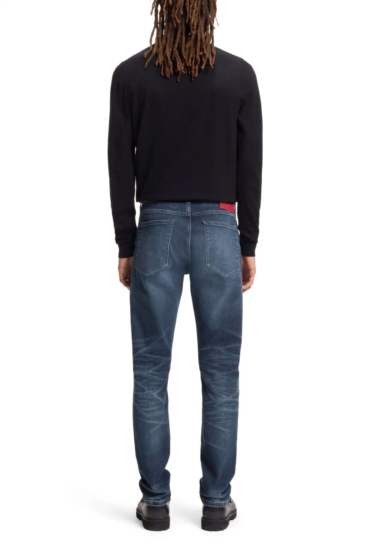 HUGO ΠΑΝΤΕΛΟΝΙ JEANS 734 EXTRA SLIM FIT ΜΠΛΕ