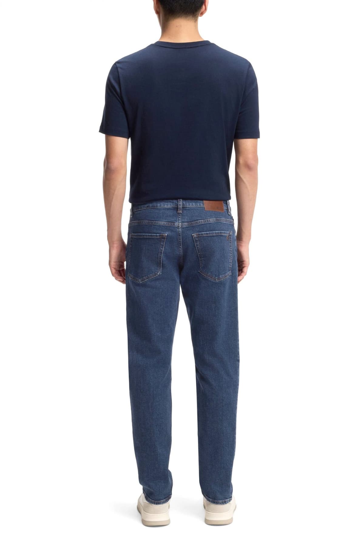 BOSS CASUAL ΠΑΝΤΕΛΟΝΙ JEANS RE MAINE BO FIRST REGULAR FIT ΜΠΛΕ