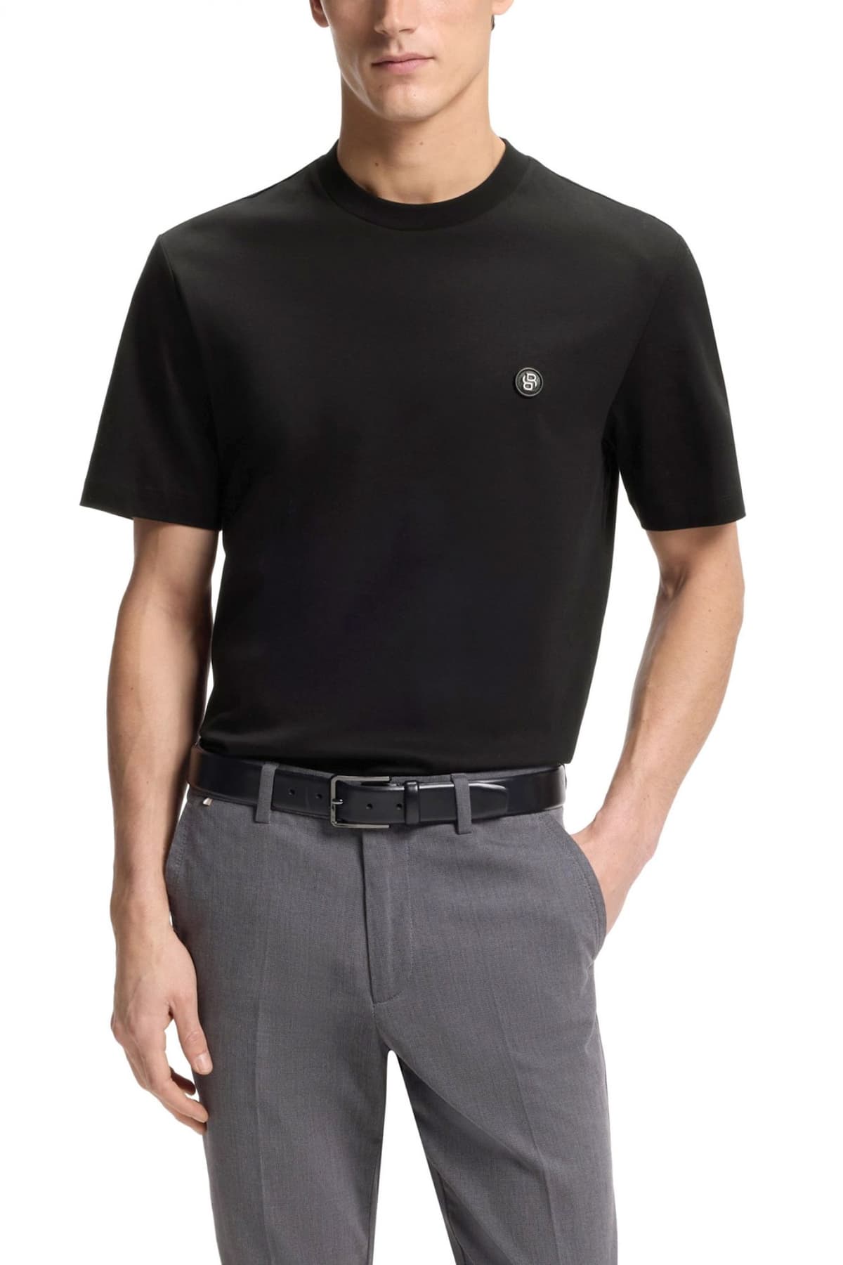 Men's T-Shirts Boss Black