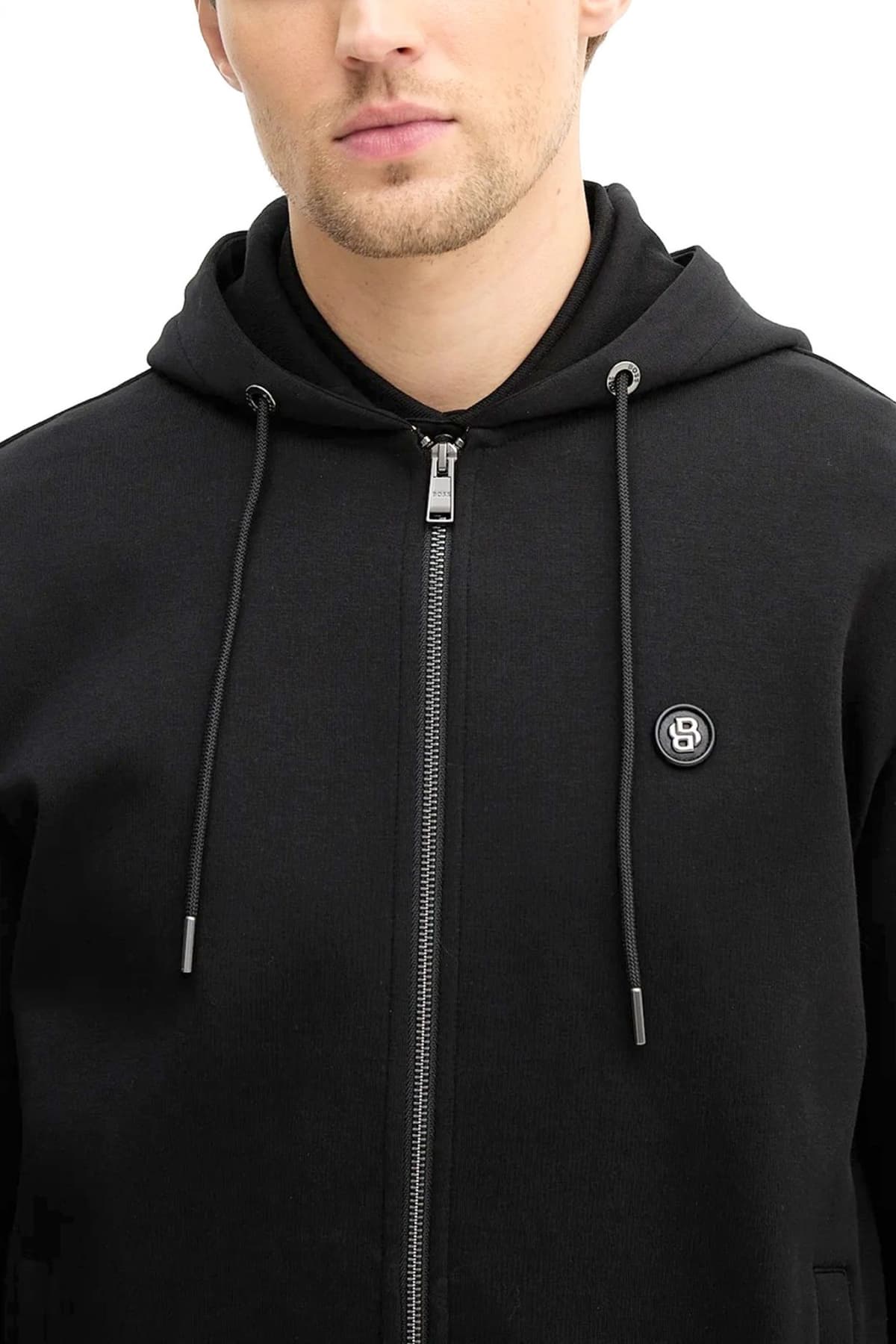 BOSS ΦΟΥΤΕΡ FULLZIP C-SPENCE 01 ΜΑΥΡΟ