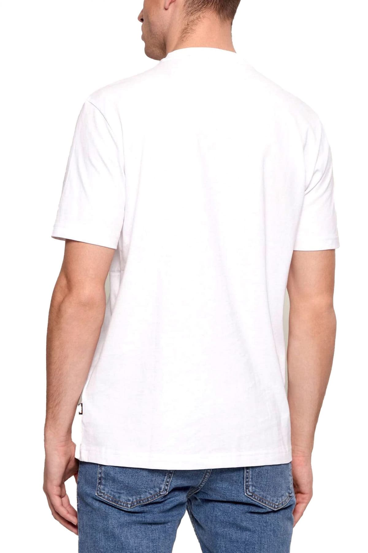 BOSS CASUAL T-SHIRT TE_INSIGNIA ΛΕΥΚΟ