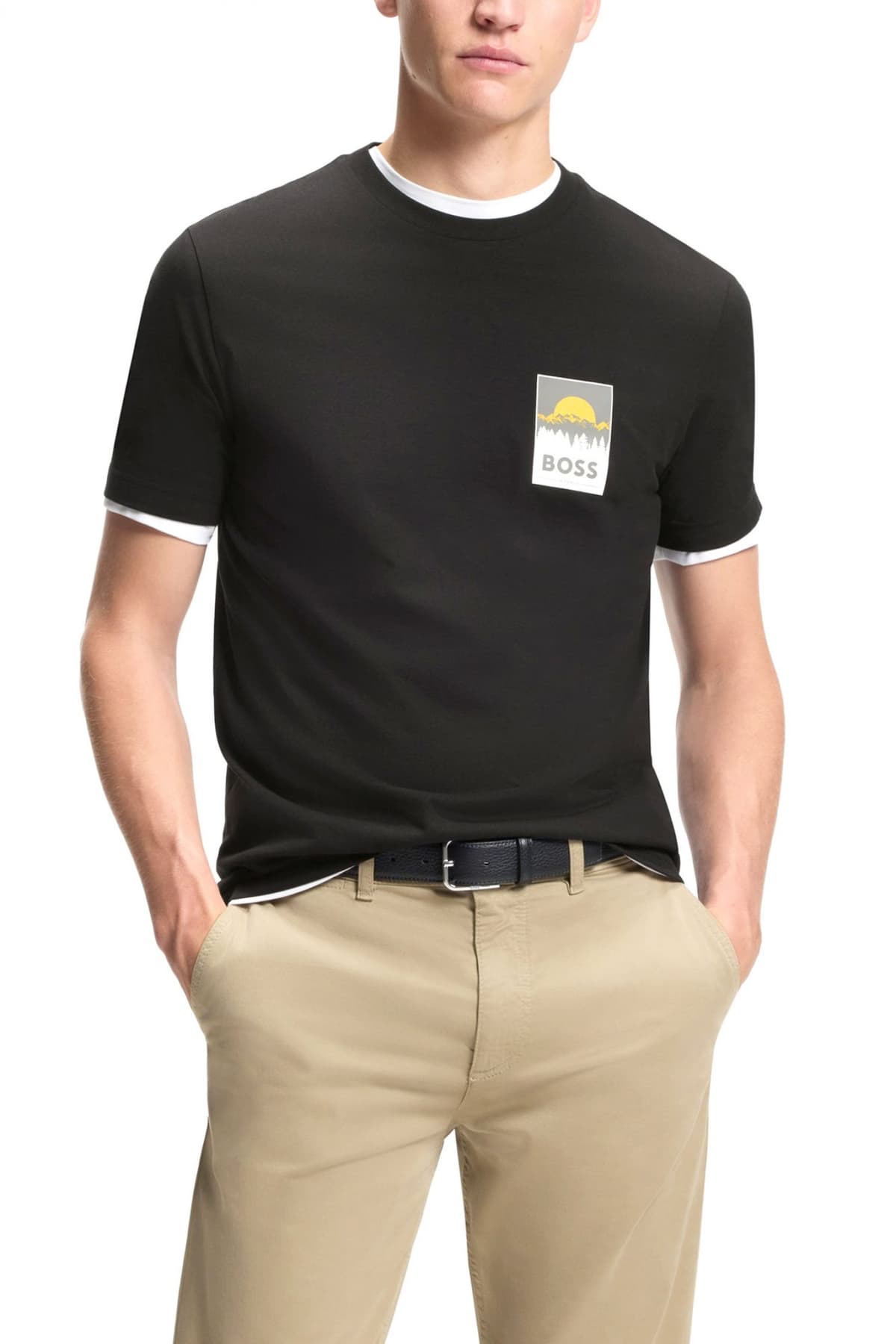 BOSS Te_Plain 10276582 01 50556023-001 Black