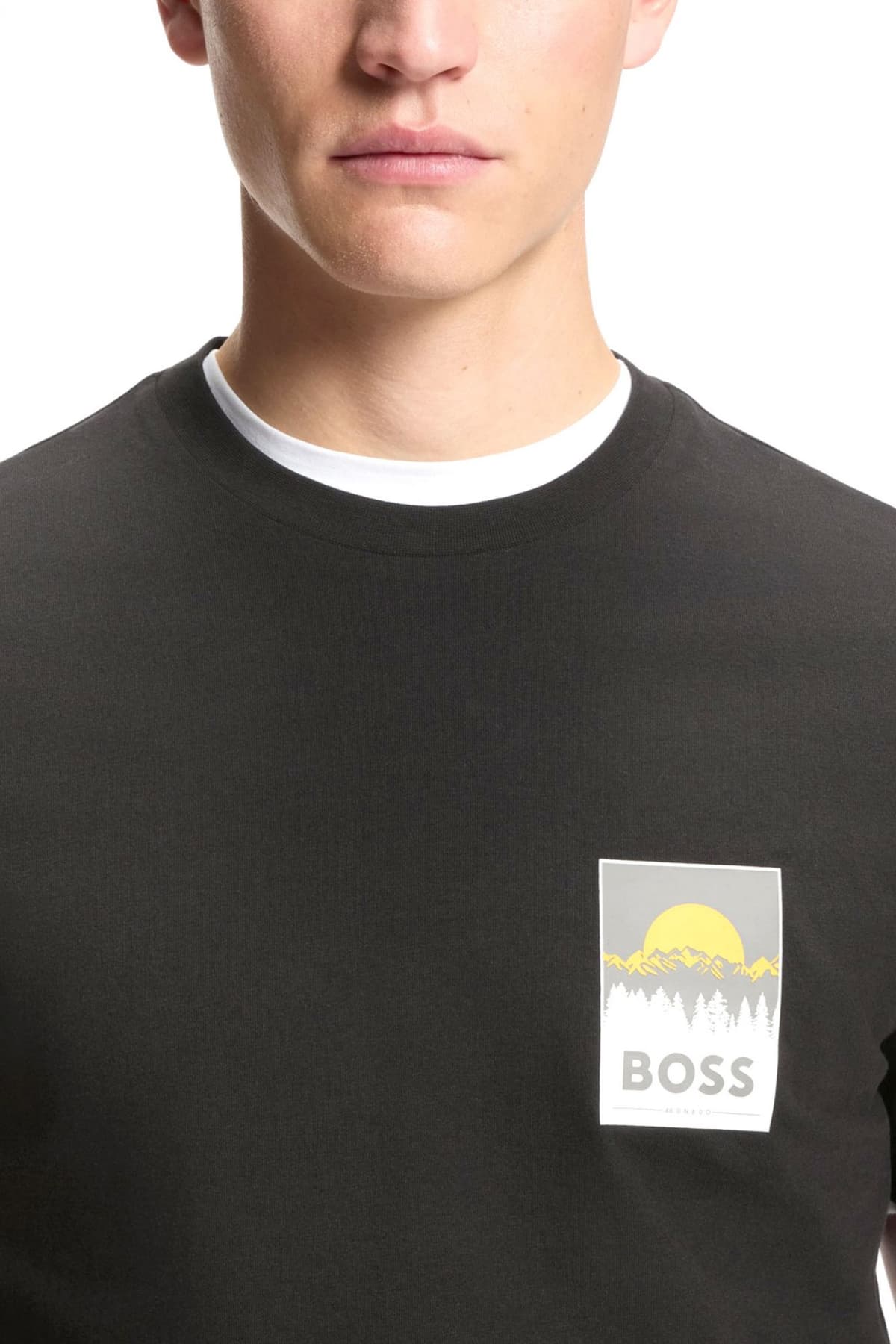 BOSS Te_Plain 10276582 01 50556023-001 Black