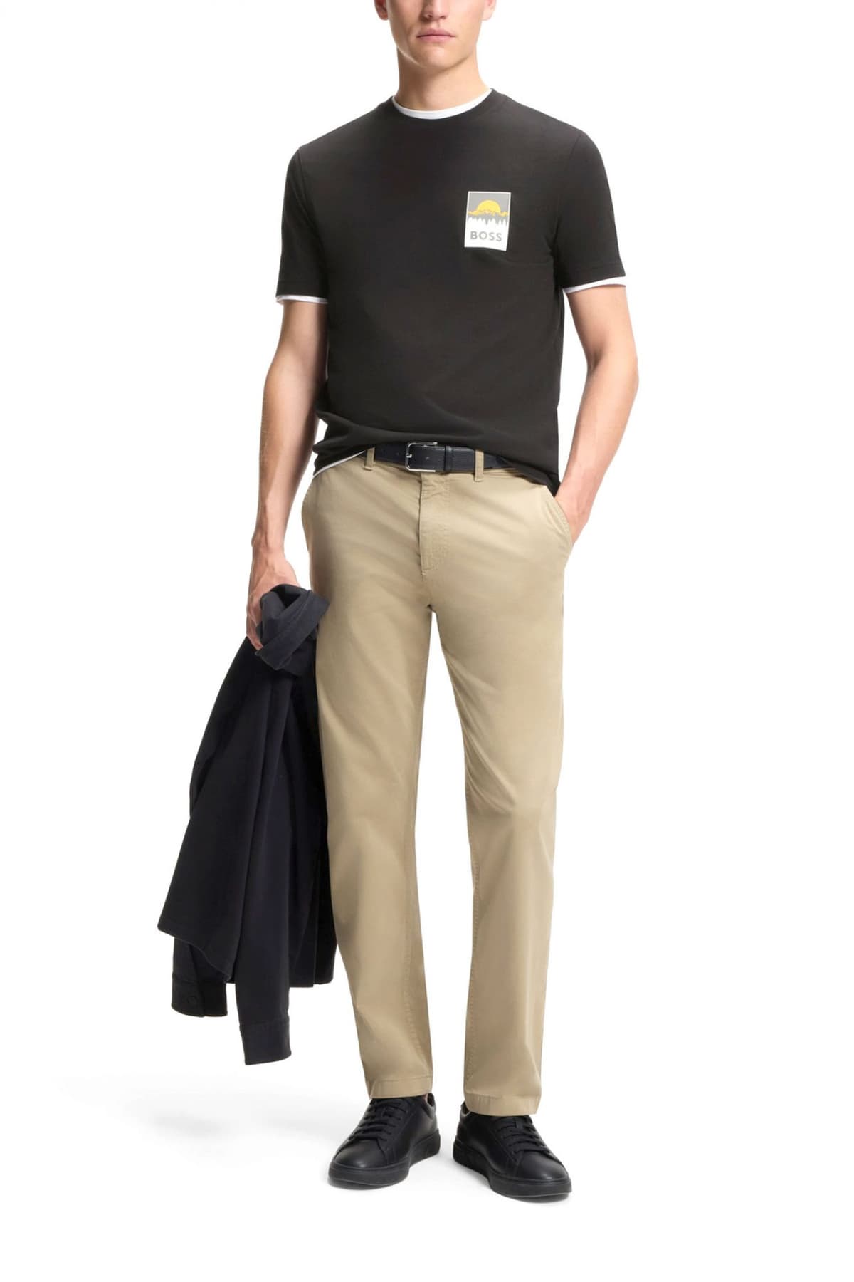 BOSS Te_Plain 10276582 01 50556023-001 Black