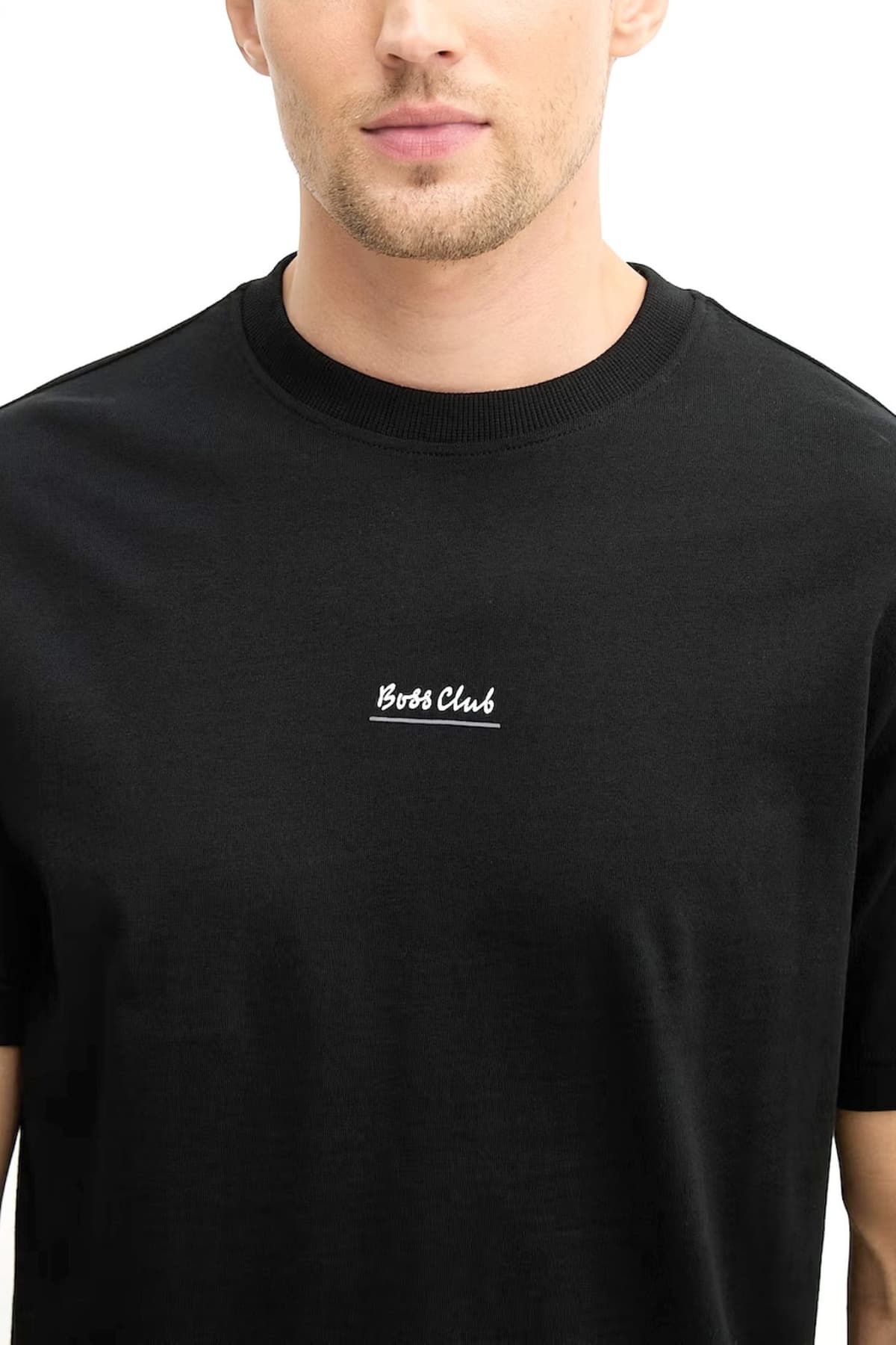 T-shirt με κοντά μανίκια BOSS Te_BossClub