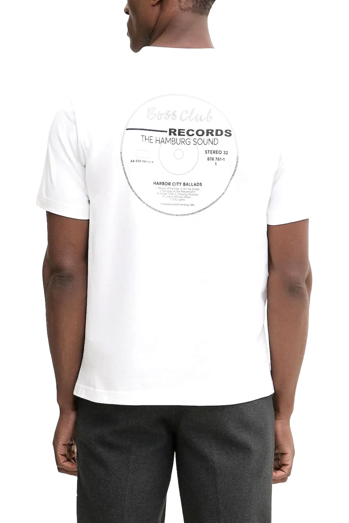 Men's T-Shirts Boss White