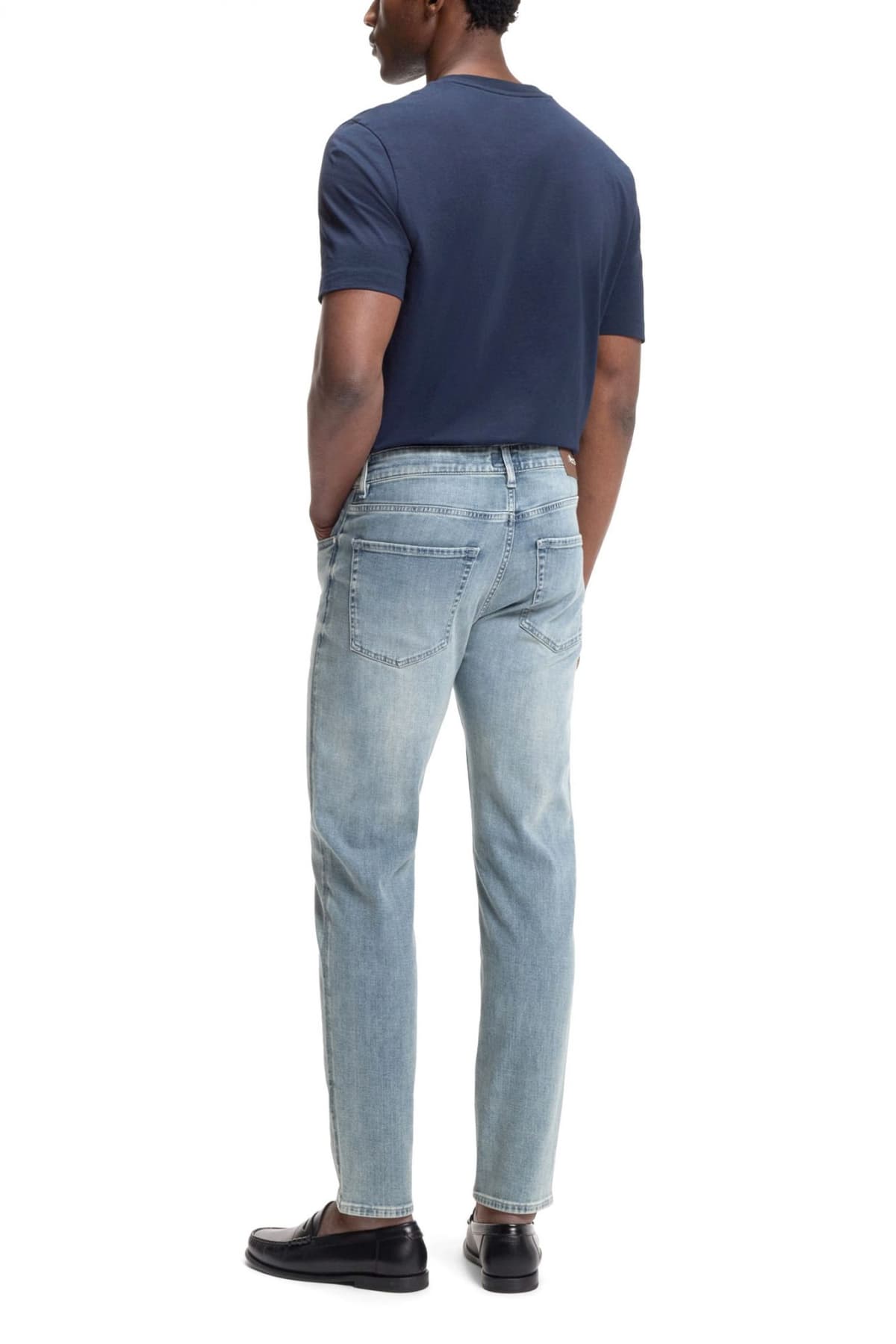 BOSS ΠΑΝΤΕΛΟΝΙ JEANS C-RE MAINE REGULAR FIT ΓΑΛΑΖΙΟ
