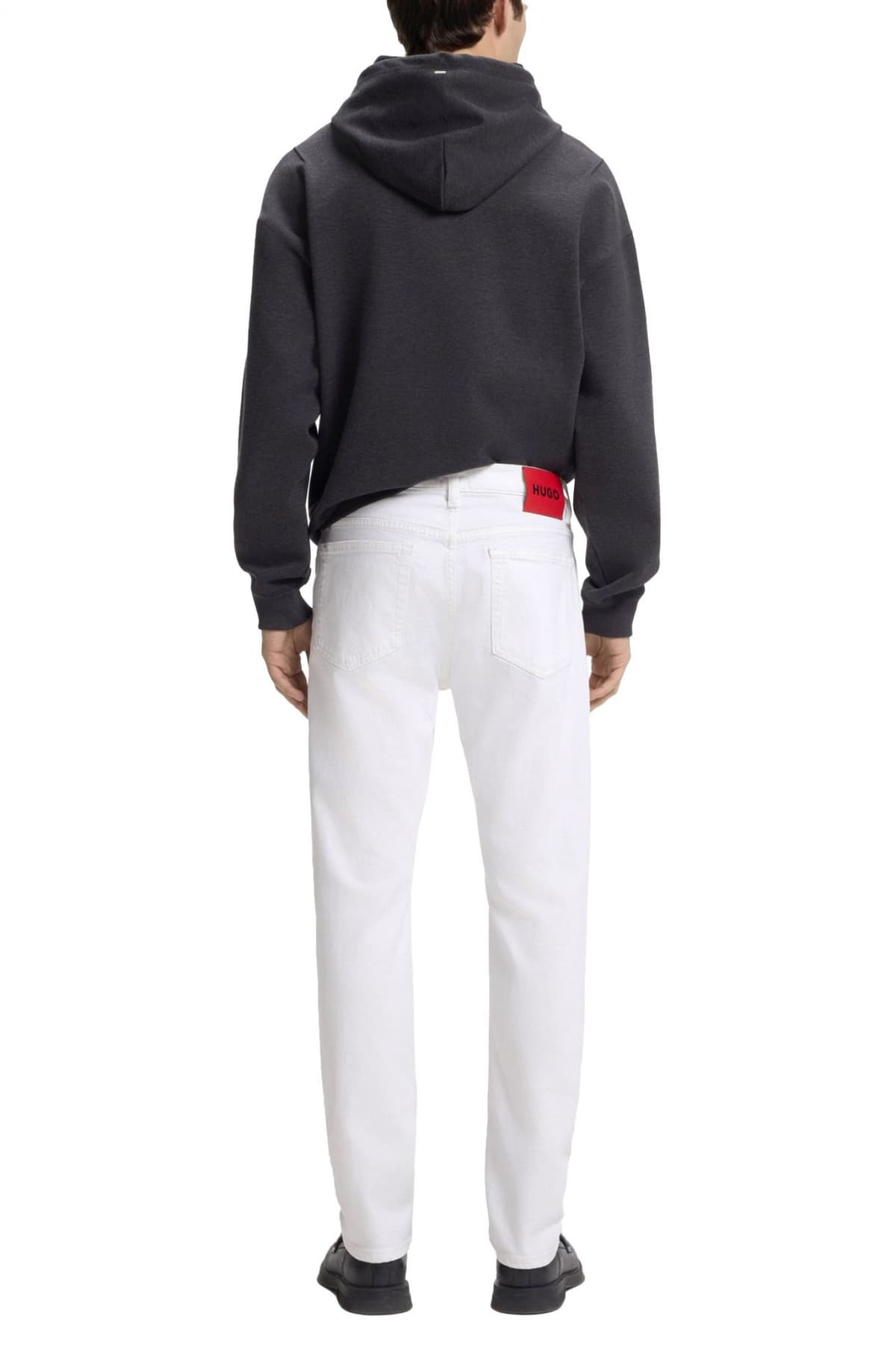 HUGO ΠΑΝΤΕΛΟΝΙ JEANS 708 SLIM FIT ΛΕΥΚΟ