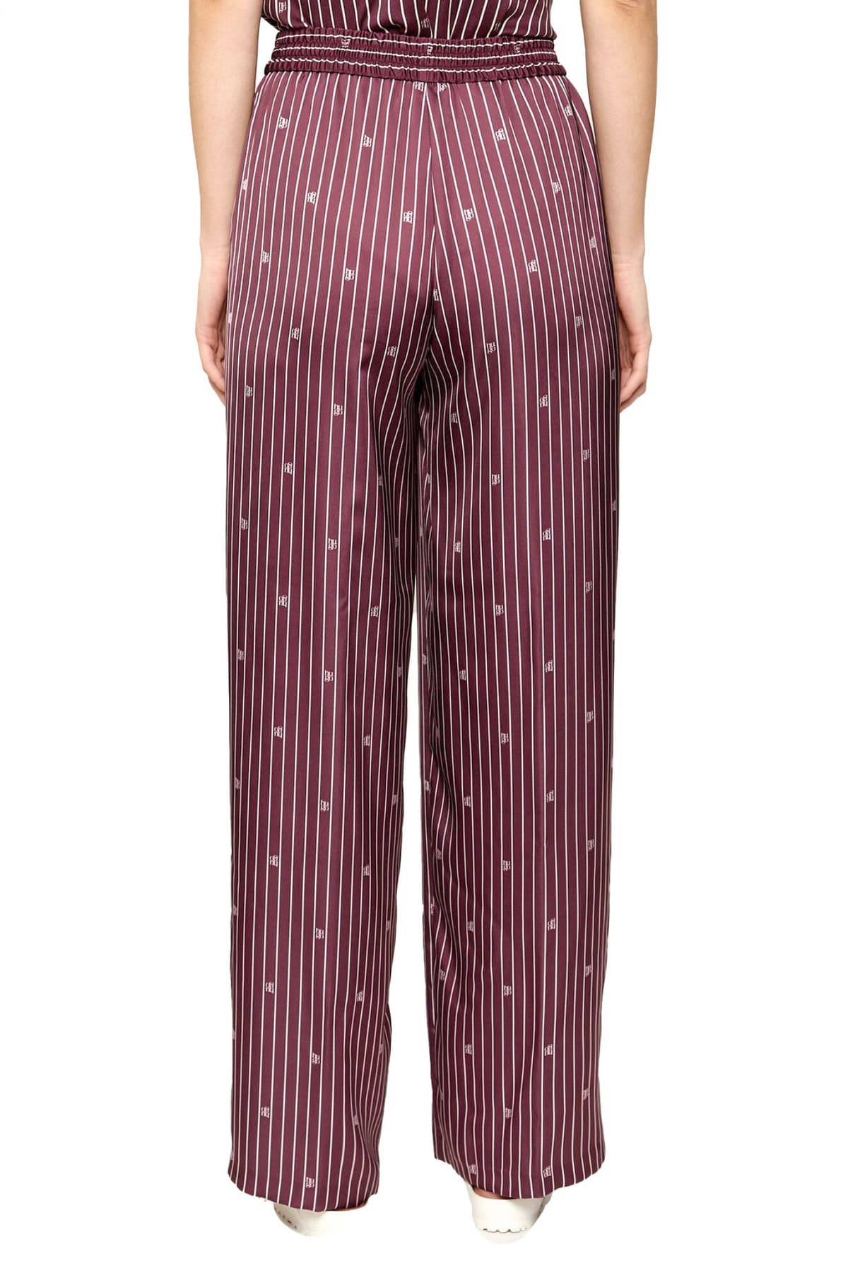 HUGO ΠΑΝΤΕΛΟΝΙ HASABELLA-2 ΡΙΓΕ ALL OVER LOGO ΜΠΟΡΝΤΩ