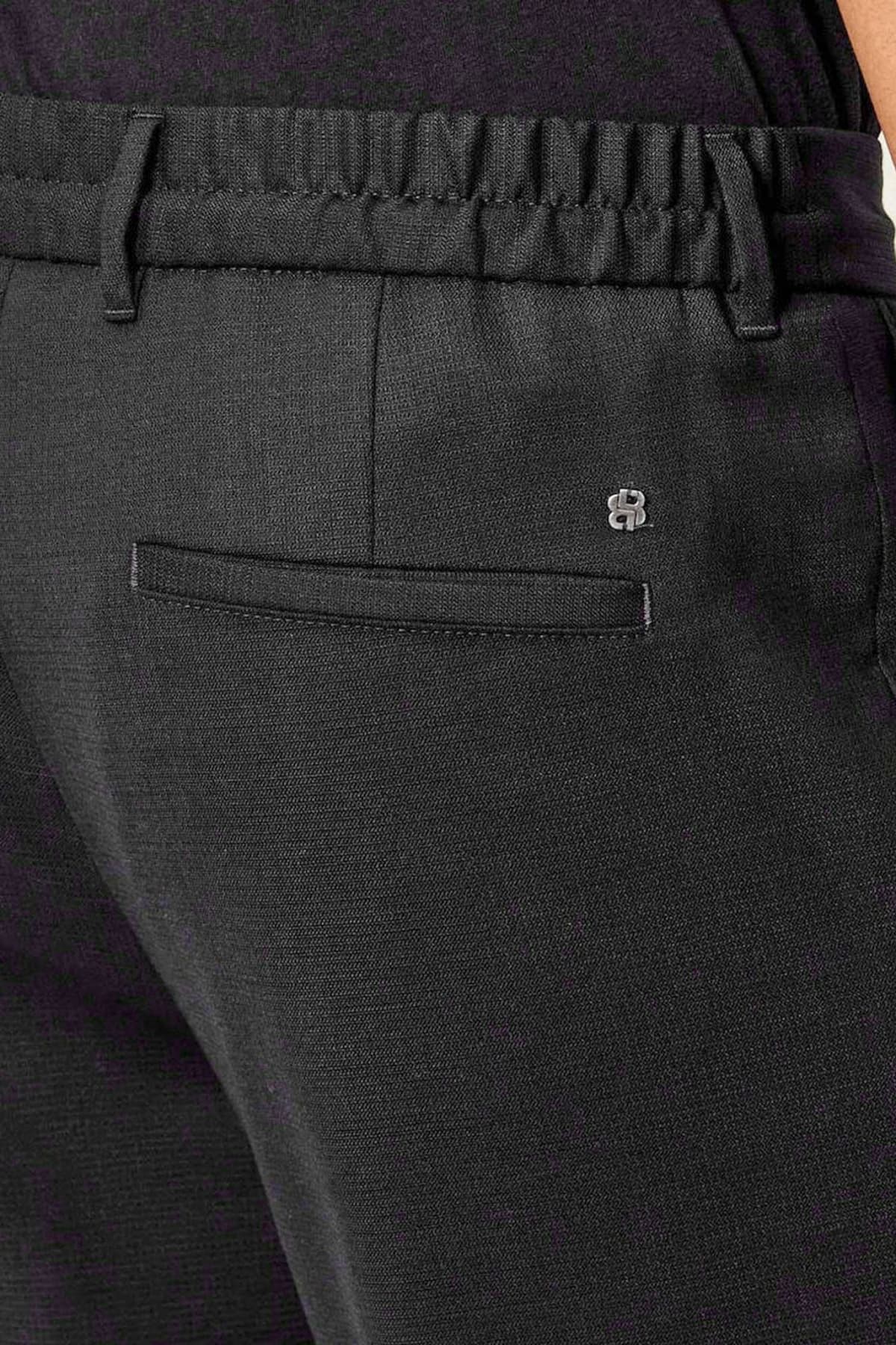 BOSS ΠΑΝΤΕΛΟΝΙ CHINO ΛΑΣΤΙΧΟ ΜΕΣΗ ΚΟΡΔΟΝΙ TAPERED FIT C-PERIN-RDS-WG-261 ΜΑΥΡΟ