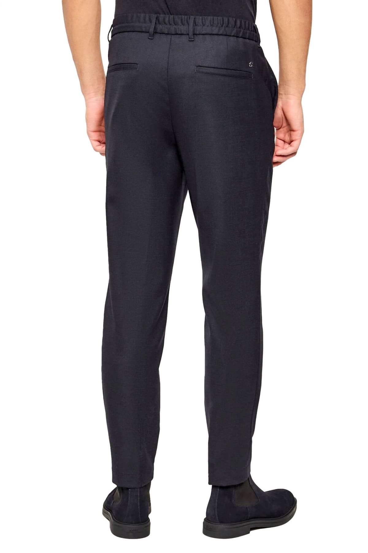 BOSS ΠΑΝΤΕΛΟΝΙ CHINO ΛΑΣΤΙΧΟ ΜΕΣΗ ΚΟΡΔΟΝΙ TAPERED FIT C-PERIN-RDS-WG-261 ΜΠΛΕ