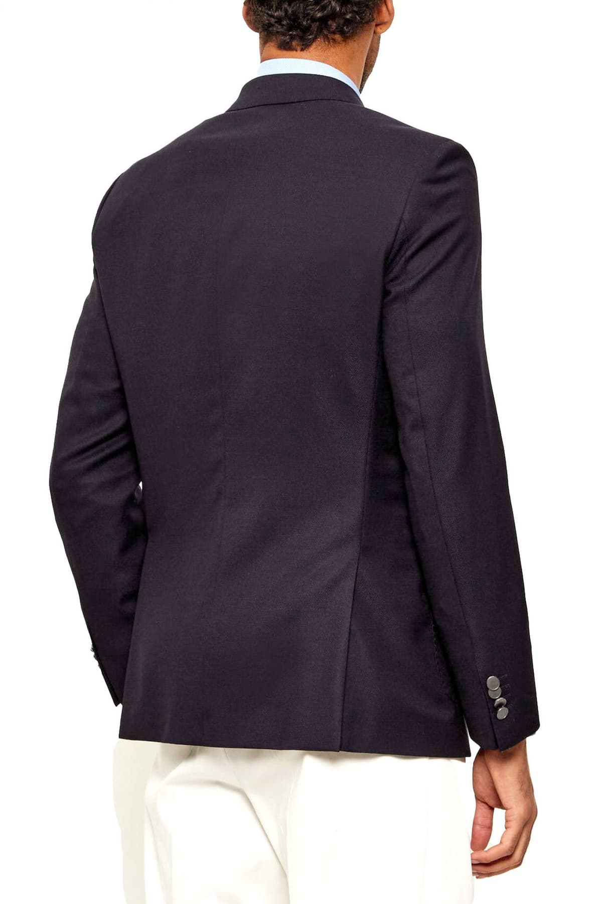 BOSS ΣΑΚΑΚΙ BLAZER REDA SLIM FIT BI-STRETCH H-HUTSON-DB-261 ΜΠΛΕ