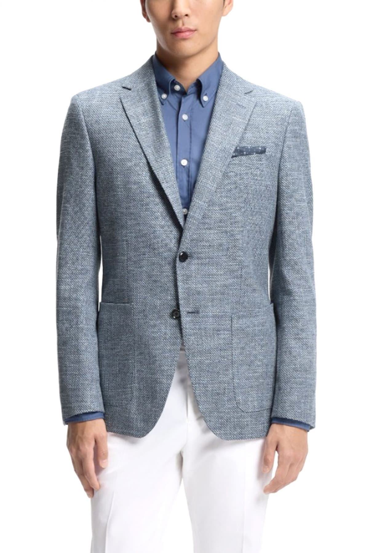 Men's Blazers Boss Blue