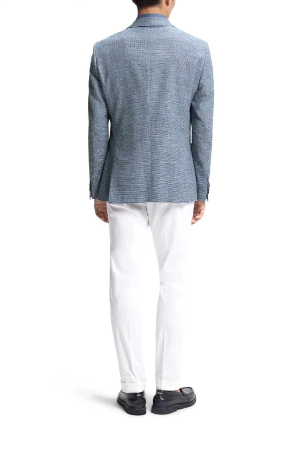 Men's Blazers Boss Blue