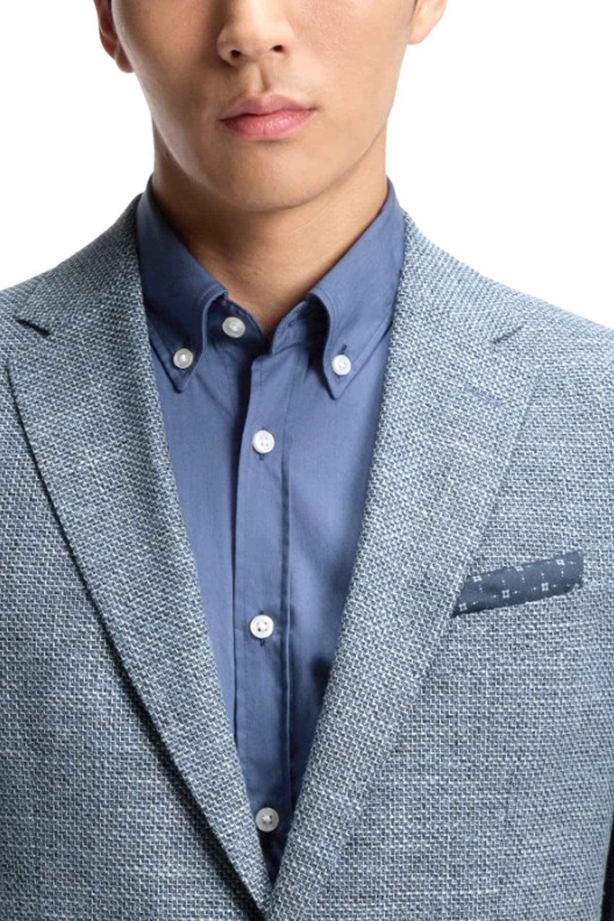 Men's Blazers Boss Blue