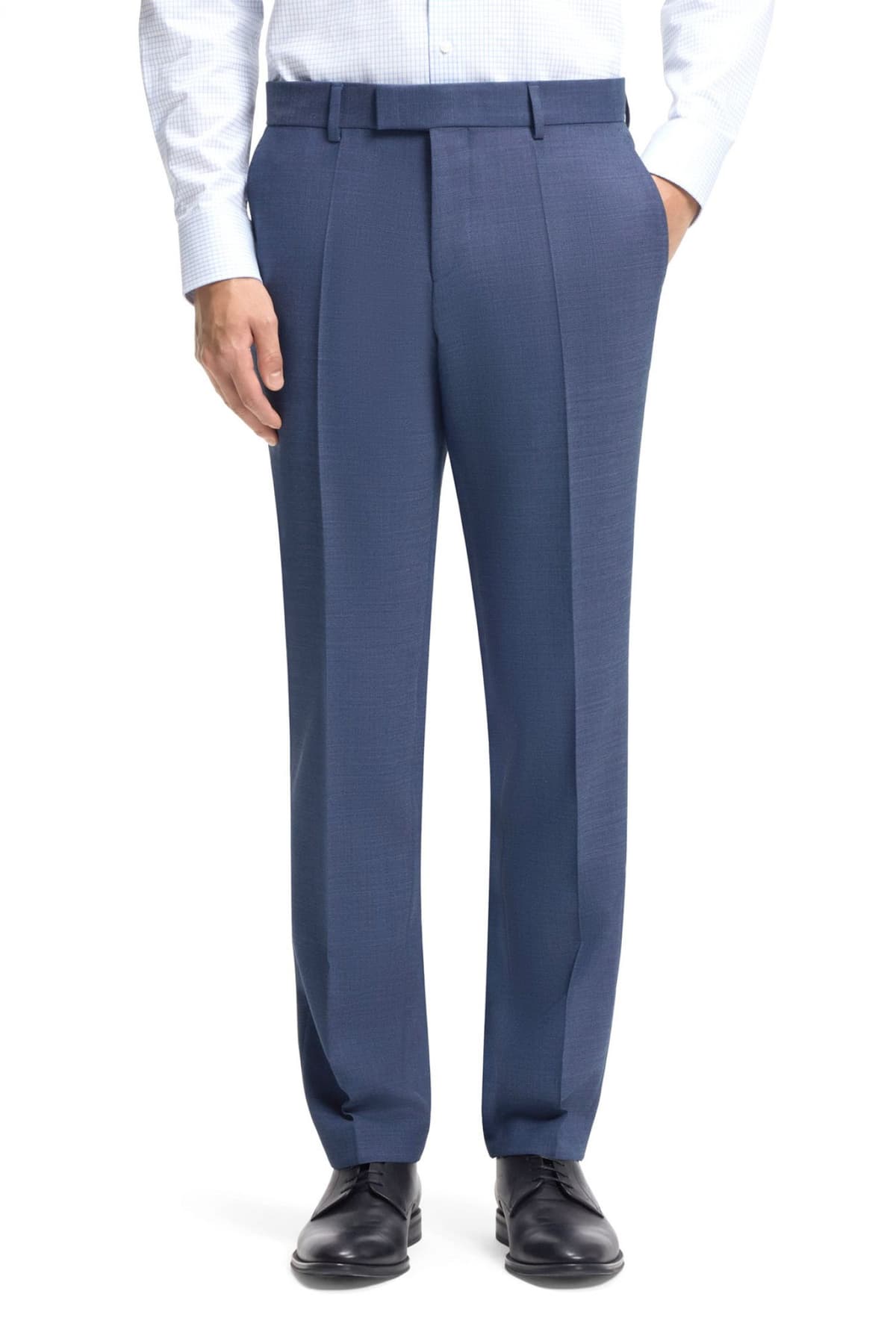 BOSS ΚΟΣΟΤΥΜΙ ΜΙΚΡΟΣΧΕΔΙΟ STRETCH SLIM FIT H-HUGE-2PCS-253 ΡΑΦ ΜΠΛΕ