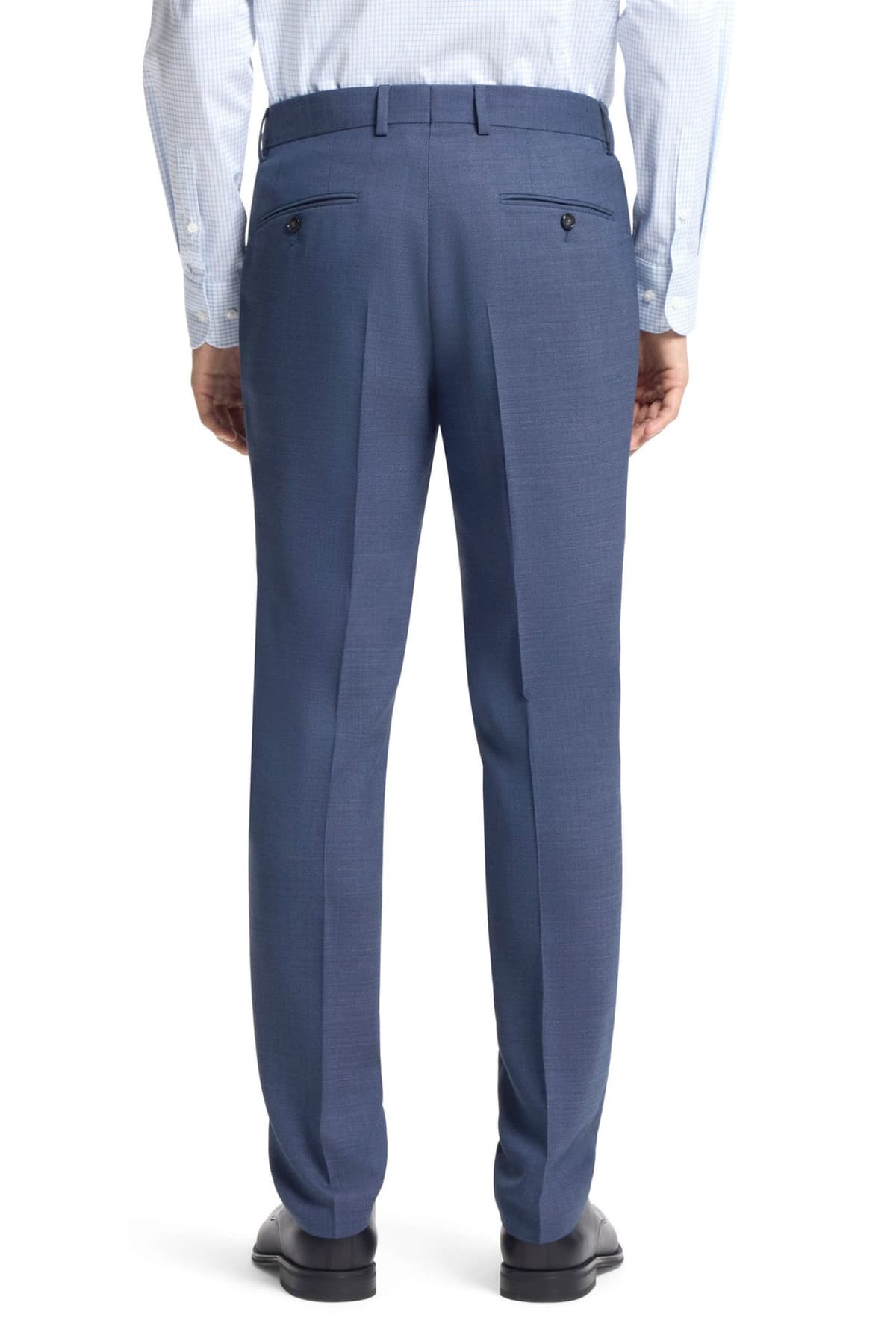 BOSS ΚΟΣΟΤΥΜΙ ΜΙΚΡΟΣΧΕΔΙΟ STRETCH SLIM FIT H-HUGE-2PCS-253 ΡΑΦ ΜΠΛΕ