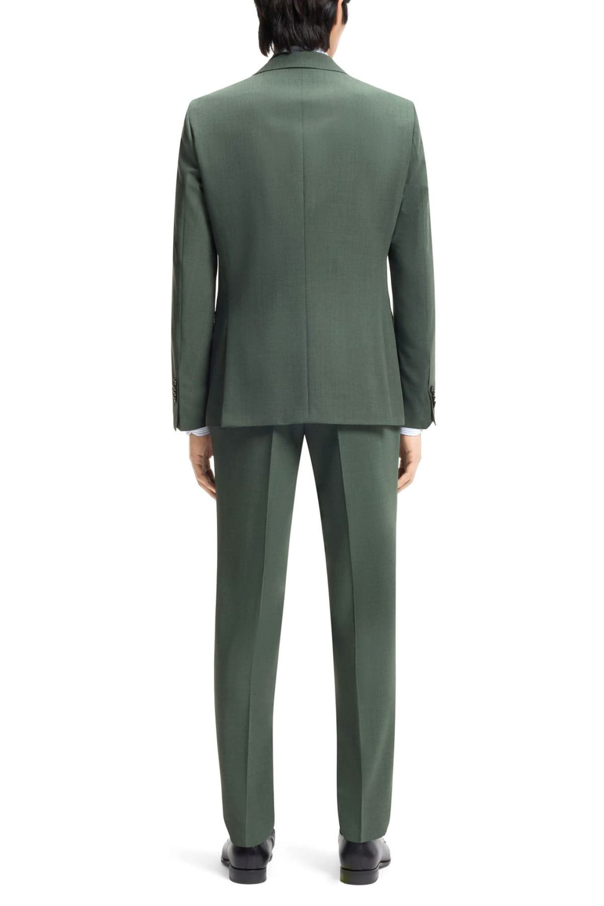 BOSS ΣΑΚΑΚΙ ΚΟΥΣΤΟΥΜΙΟΥ H-HUTSON-251 SLIM FIT BI-STRETCH WASHABLE EASY CARE ΠΡΑΣΙΝΟ