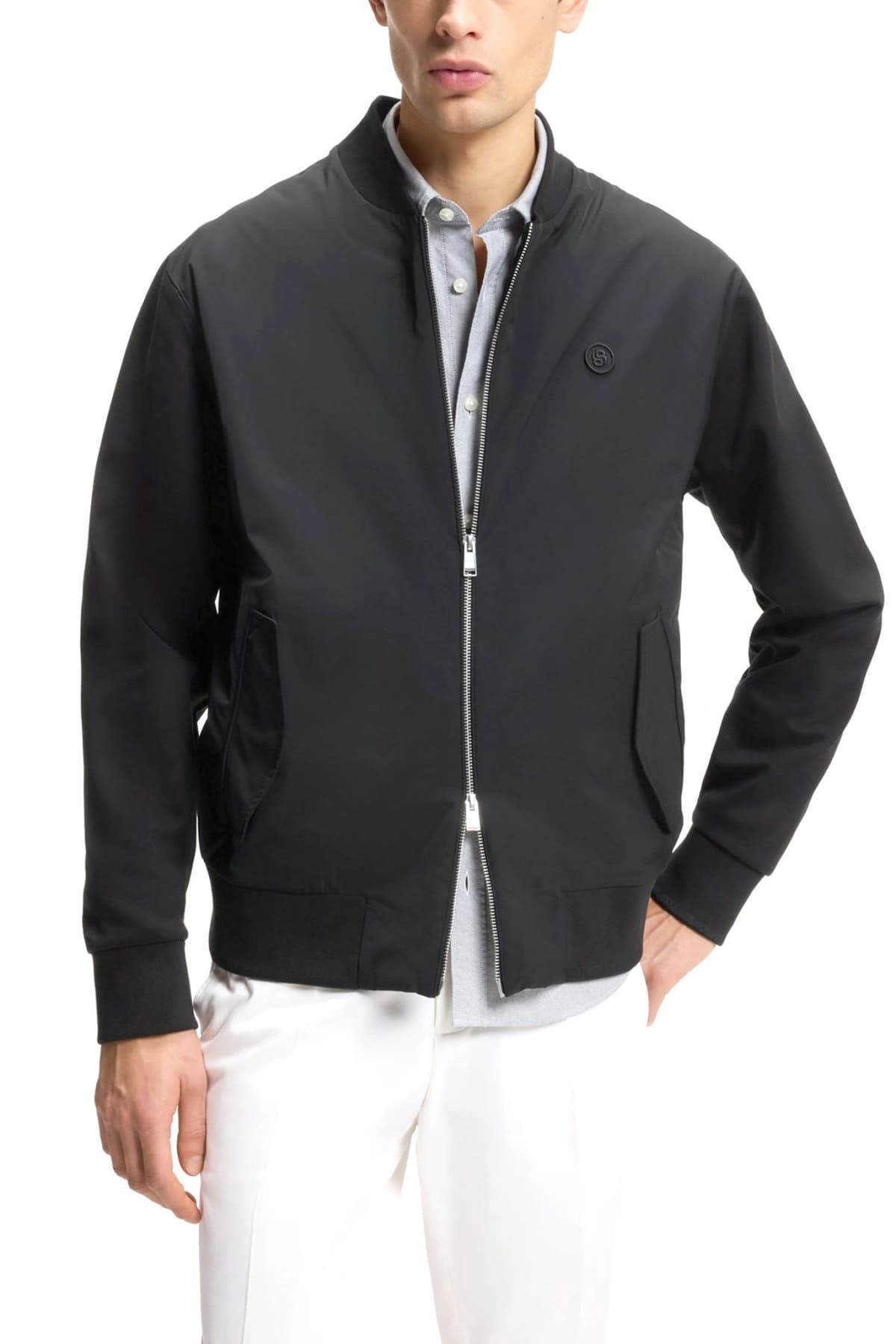 BOSS ΦΟΥΤΕΡ FULLZIP C-SKILES 98 ΜΑΥΡΟ
