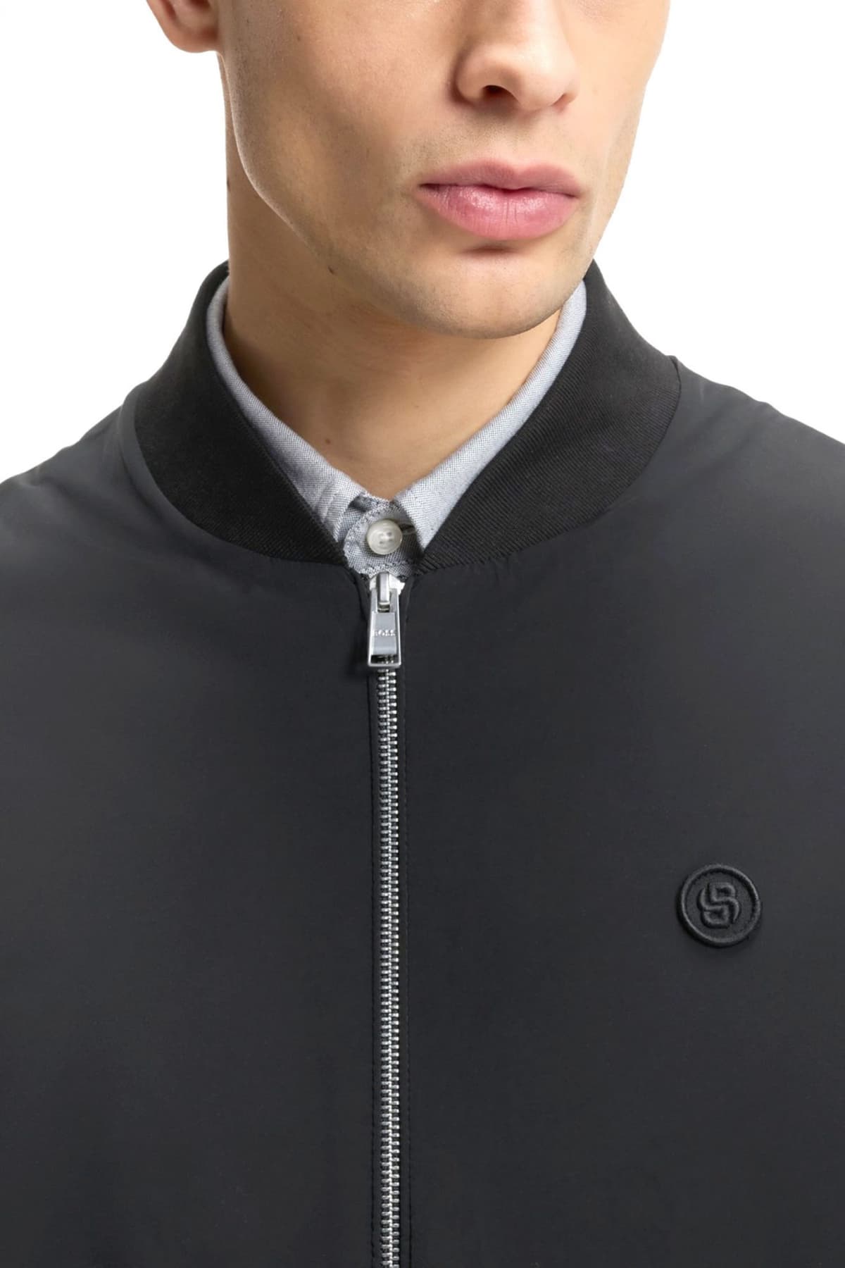 BOSS ΦΟΥΤΕΡ FULLZIP C-SKILES 98 ΜΑΥΡΟ