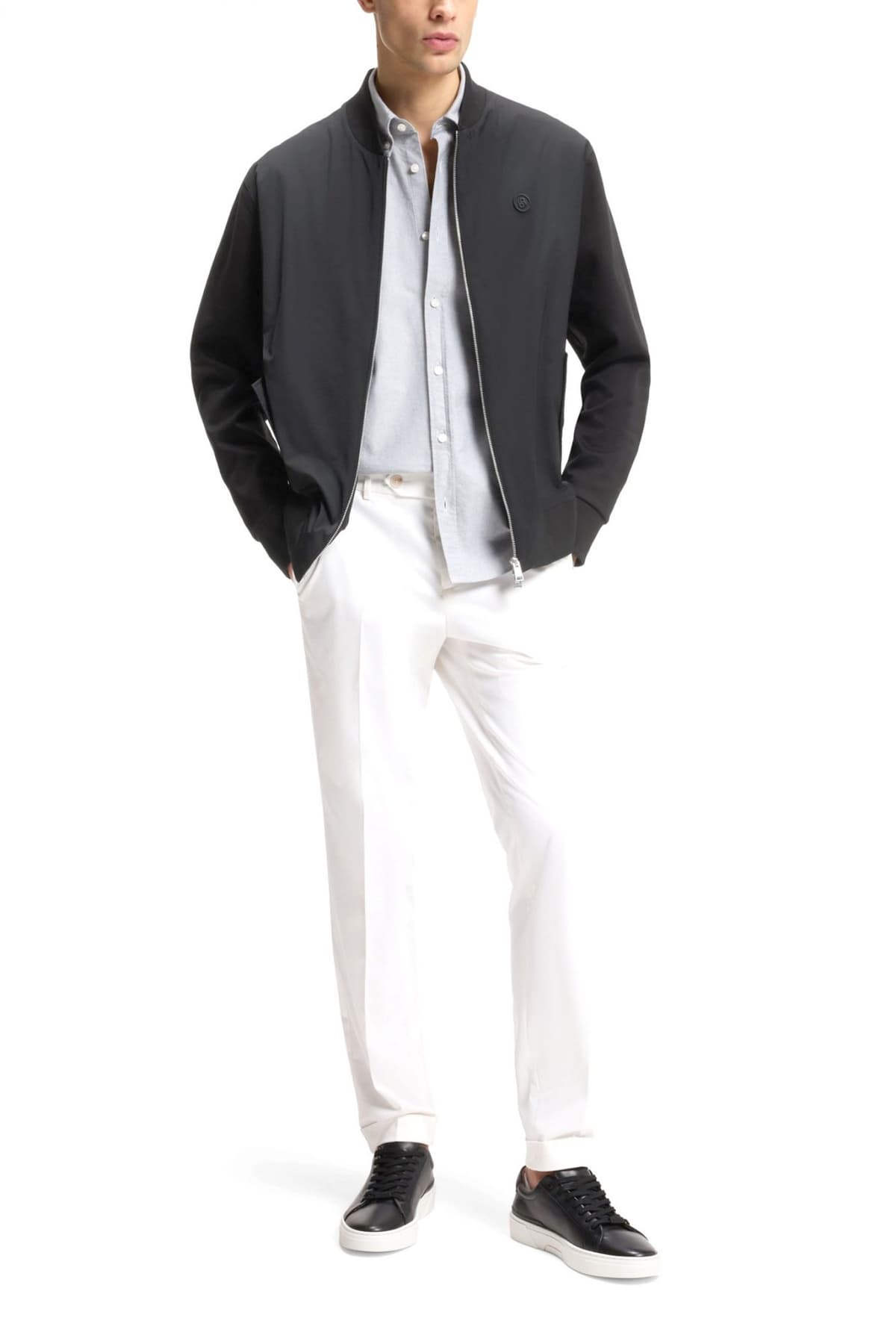 BOSS ΦΟΥΤΕΡ FULLZIP C-SKILES 98 ΜΑΥΡΟ