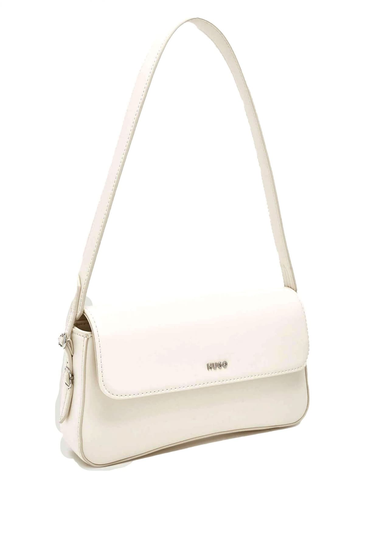 HUGO ΤΣΑΝΤΑ ΩΜΟΥ SYNDRA_SH.BAG LOGO ΕΚΡΟΥ