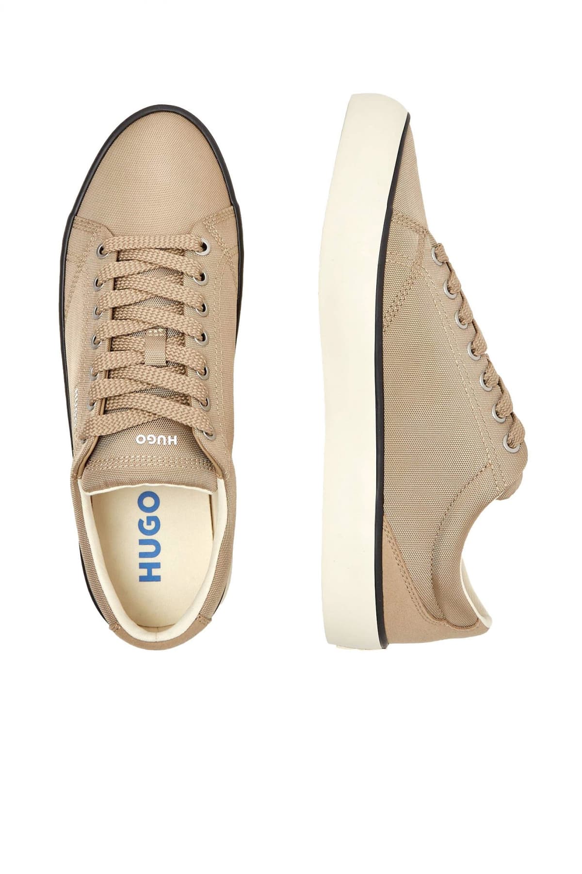 HUGO BLUE ΠΑΠΟΥΤΣΙΑ SNEAKERS B-CROSS_TENN_NYMF ΜΠΕΖ