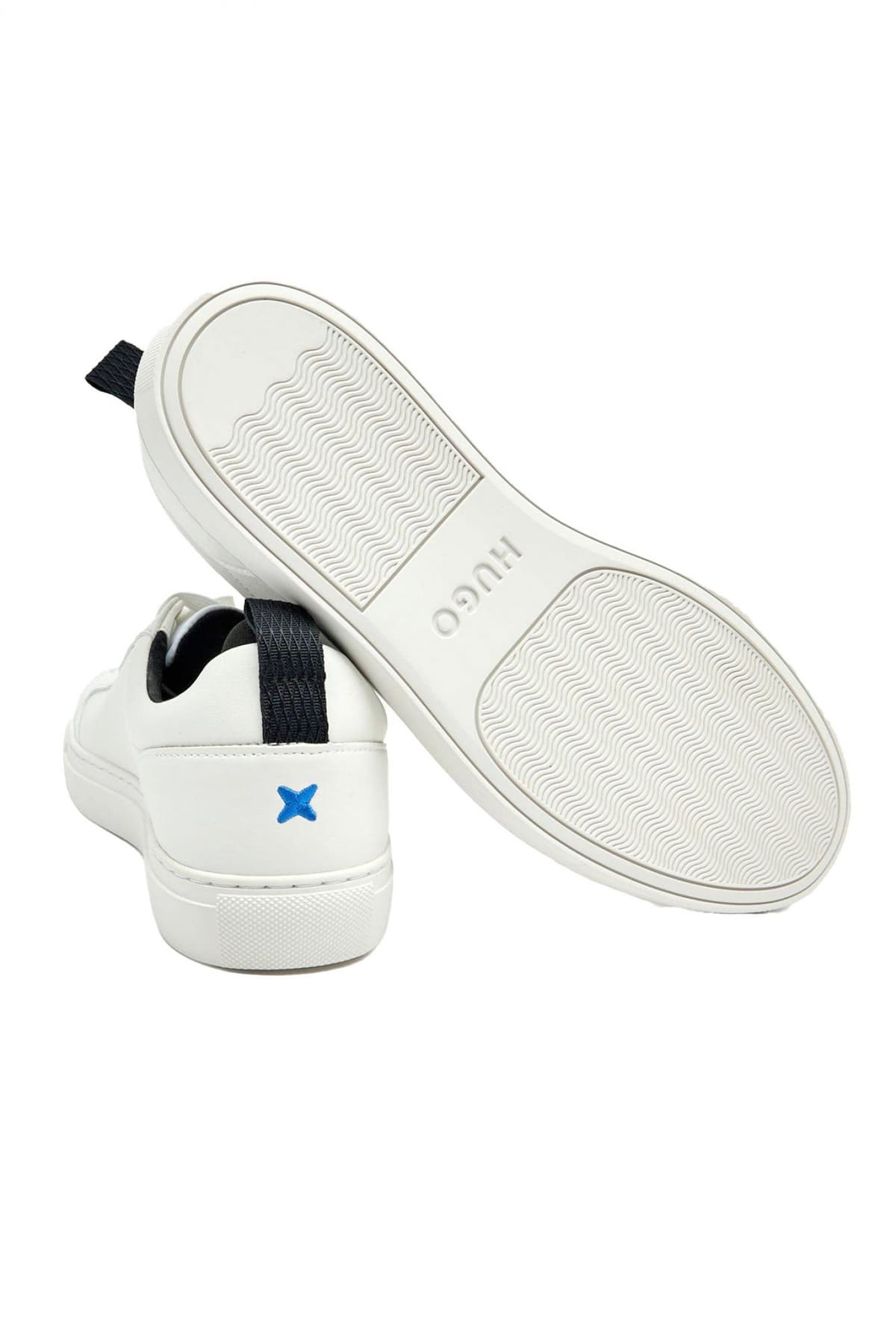 HUGO BLUE ΠΑΠΟΥΤΣΙΑ SNEAKERS MORRIE_TENN_BPU ΛΕΥΚΟ