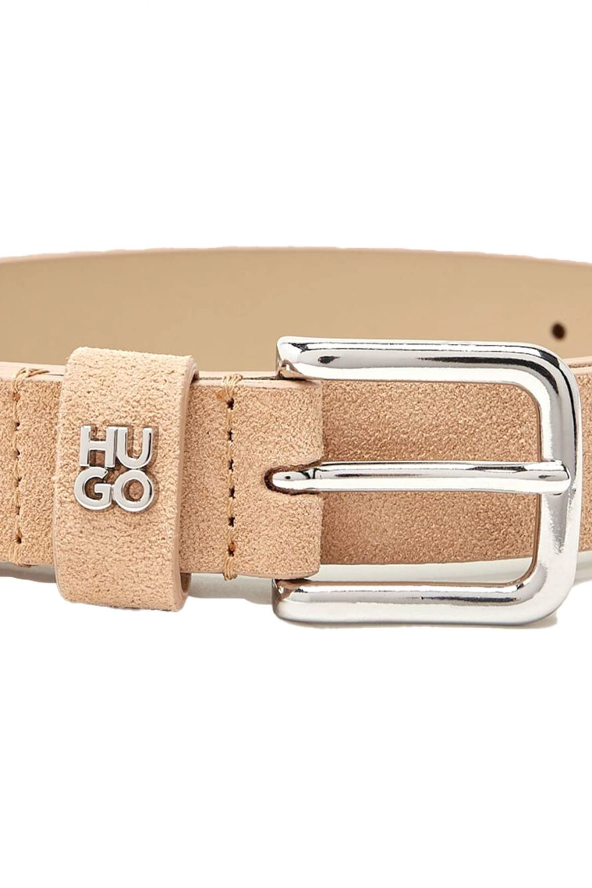 HUGO ΖΩΝΗ TINA_HU-GO-SD_SZ25 ΔΕΡΜΑ LOGO ΜΠΕΖ