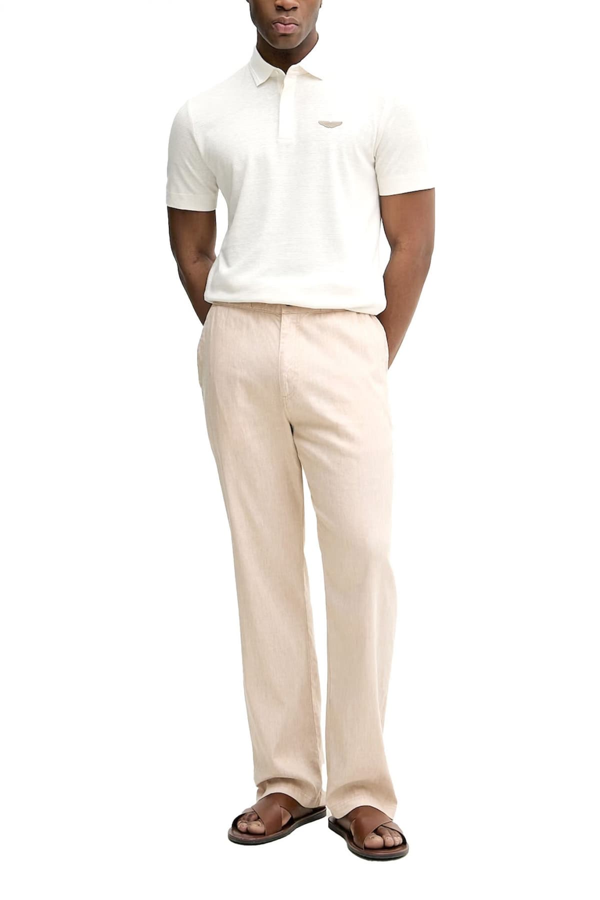 BOSS POLO C-PARRIS 248_ΑΜ ΕΚΡΟΥ