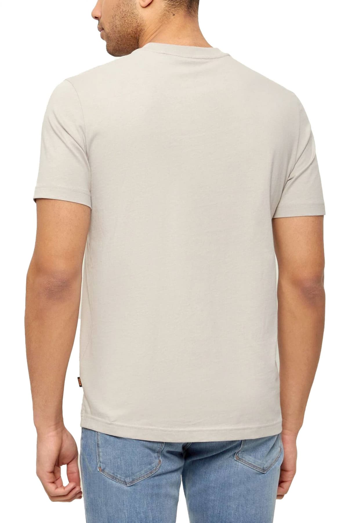 BOSS CASUAL T-SHIRT TE_DOBERBAN ΜΠΕΖ