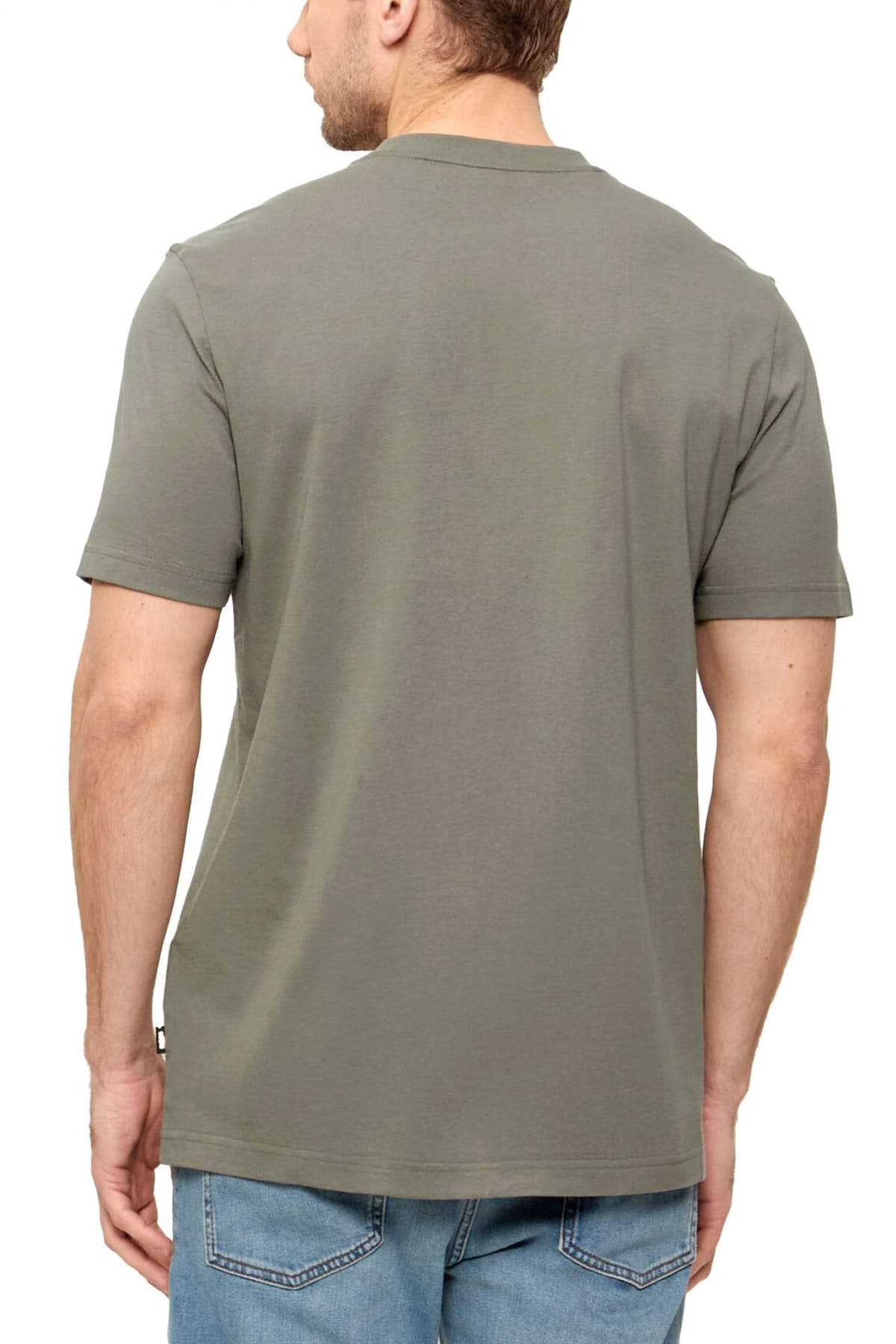 BOSS CASUAL T-SHIRT TE_DOBERBAN ΓΚΡΙ