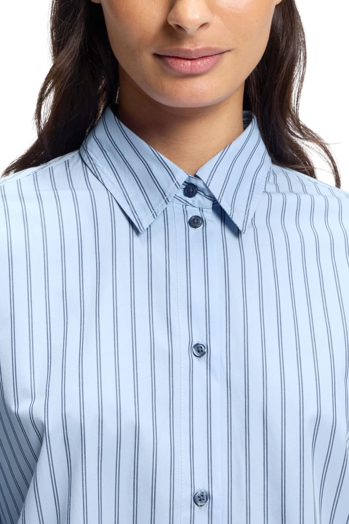 BOSS CASUAL ΠΟΥΚΑΜΙΣΟ ΡΙΓΕ C_BOSTATTA OVERSIZED ΣΙΕΛ