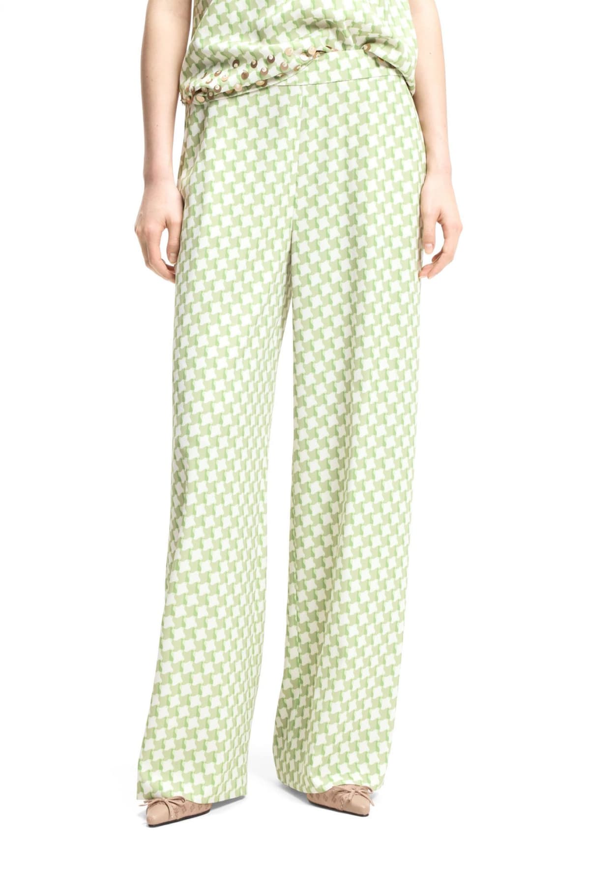 Women's Trousers Hugo Green