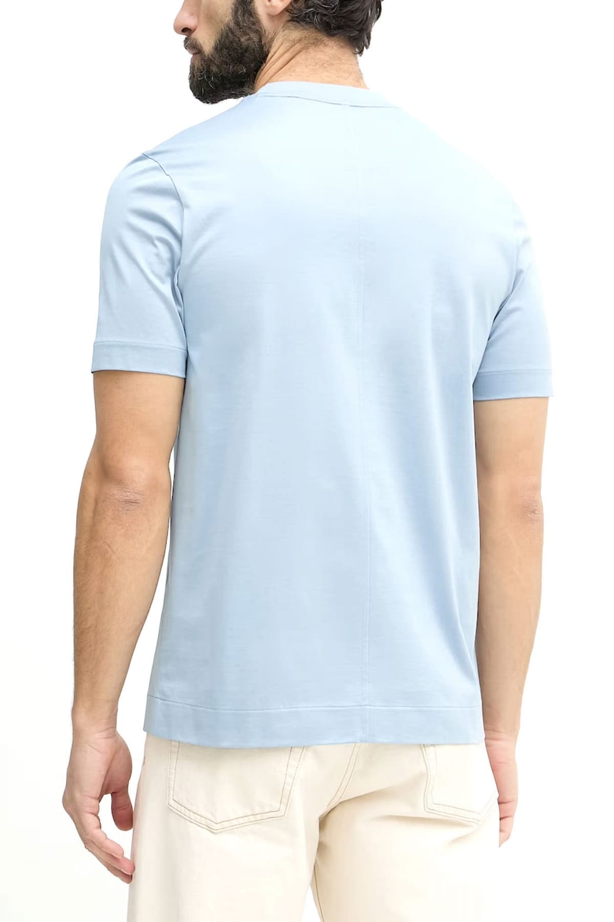 BOSS T-SHIRT C-TAUT 249_AM ΣΙΕΛ