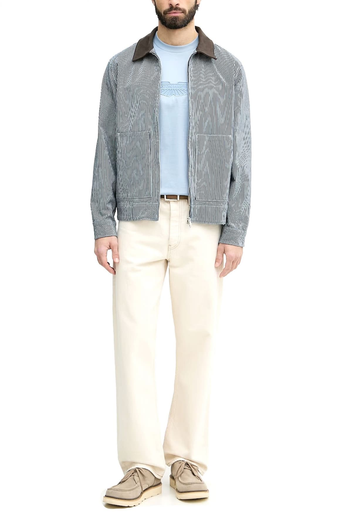 BOSS T-SHIRT C-TAUT 249_AM ΣΙΕΛ