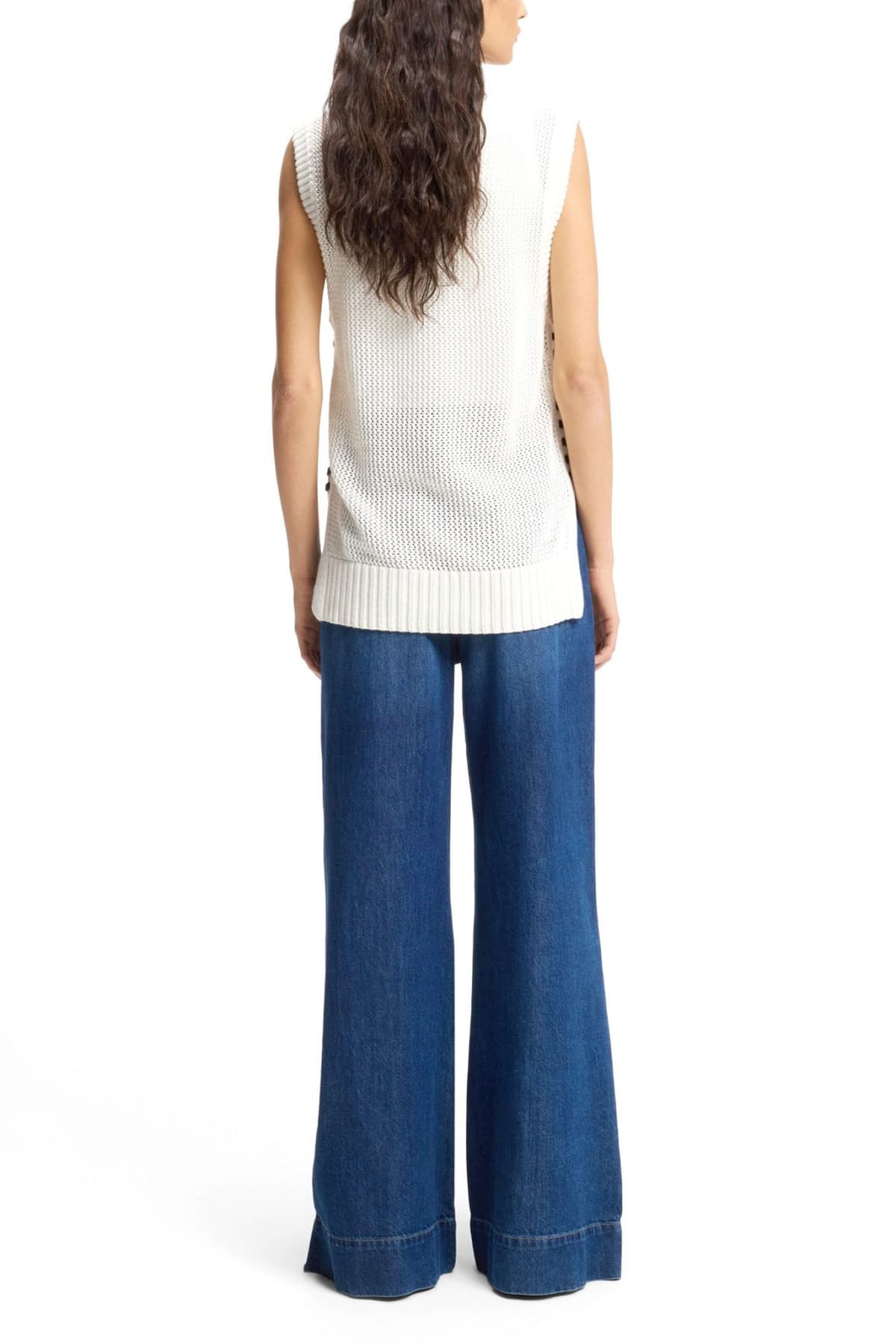 BOSS CASUAL ΠΛΕΚΤΟ TOP C_FAVIGNON ΕΚΡΟΥ