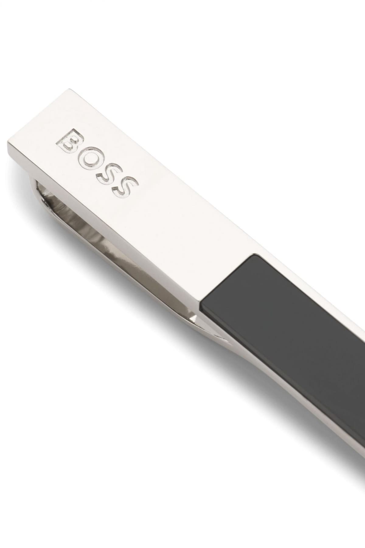 BOSS ΣΕΤ ΜΑΝΙΚΕΤΟΚΟΥΜΠΑ ΚΛΙΠ ΓΡΑΒΑΤΑΣ B-EMAMELSET-TIE ΜΑΥΡΟ