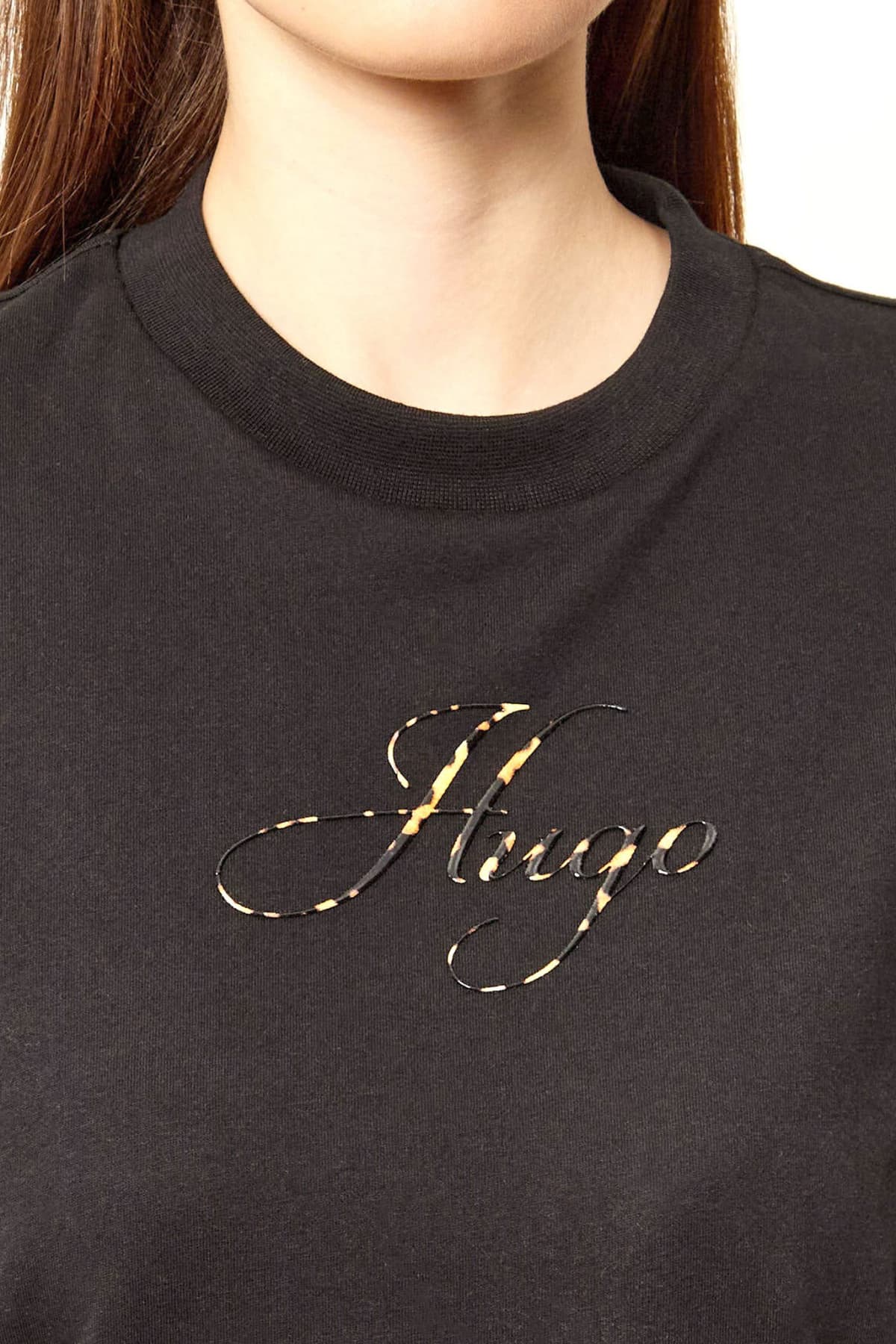 Women's T-Shirts Hugo Black