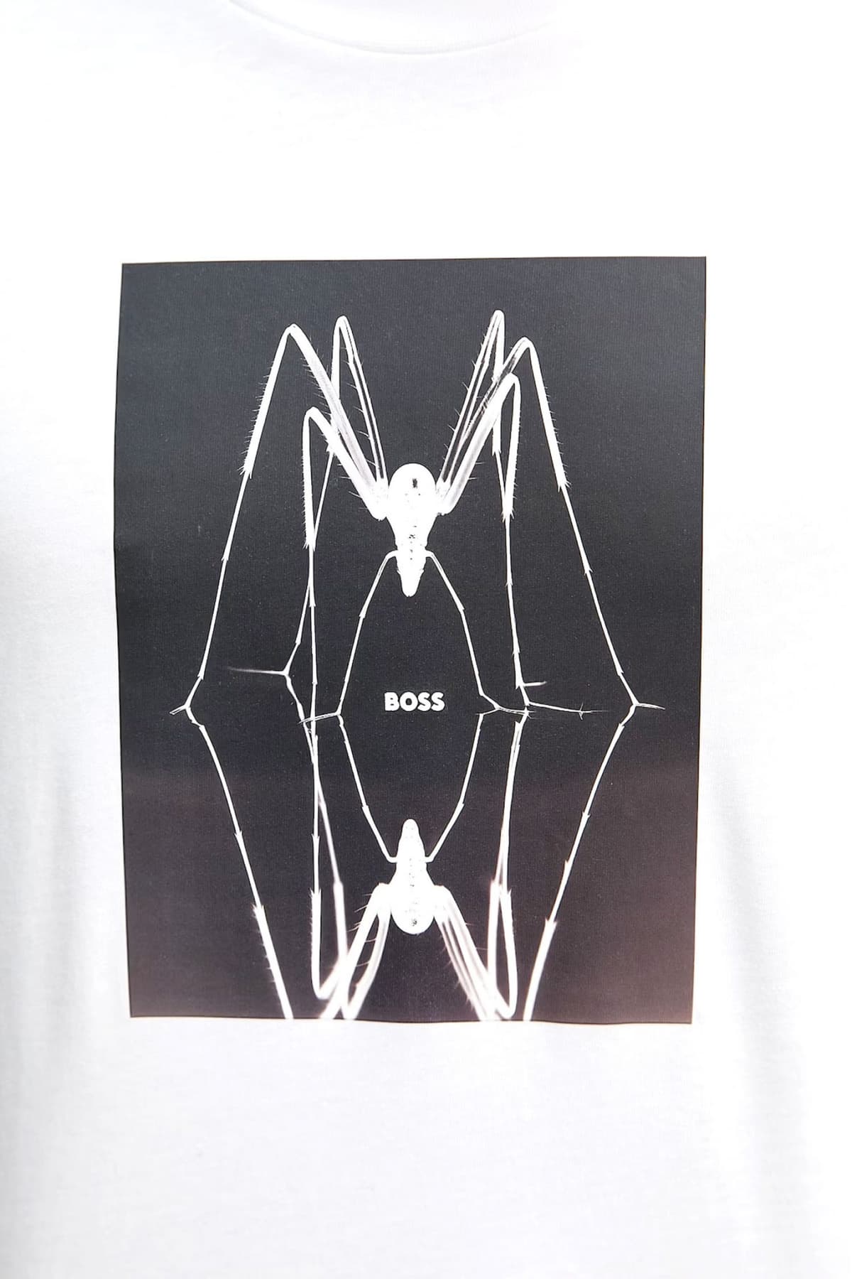 BOSS CASUAL T-SHIRT TE-CREATURE ΛΕΥΚΟ