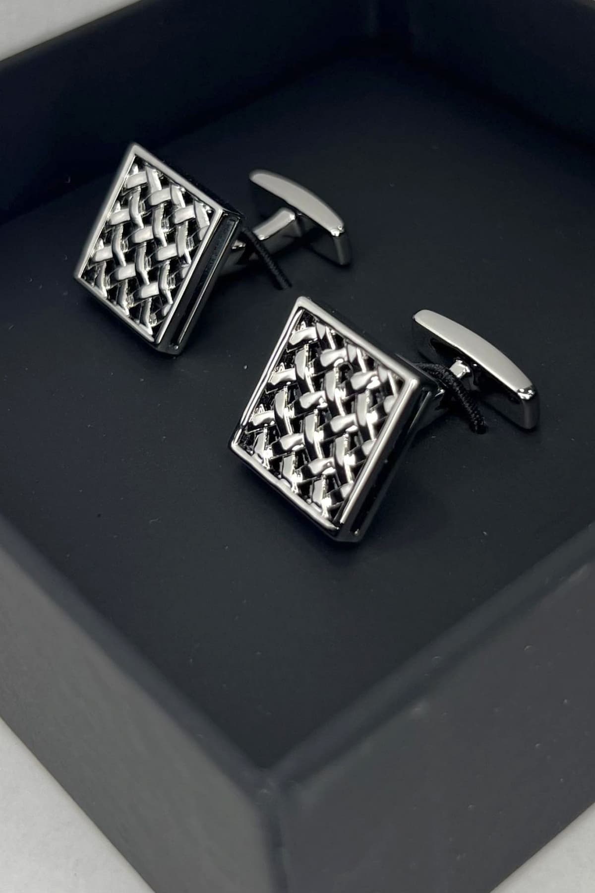 Men's Cufflinks Boss Black
