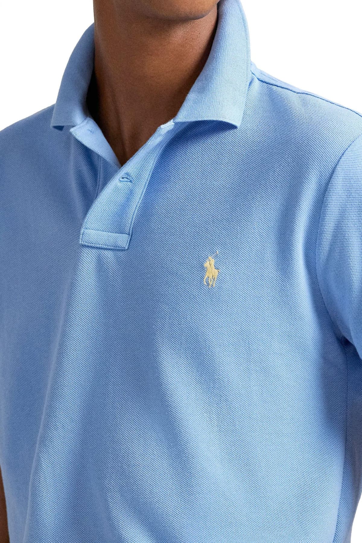 RALPH LAUREN POLO CUSTOM SLIM FIT ΣΙΕΛ