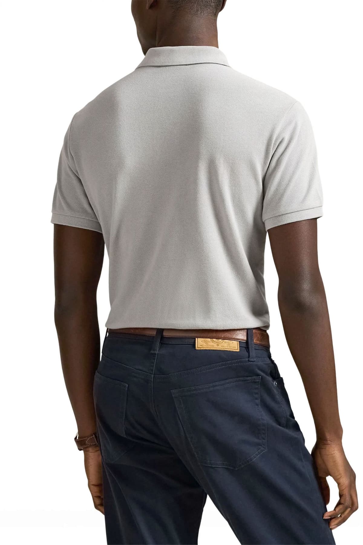 RALPH LAUREN POLO CUSTOM SLIM FIT ΓΚΡΙ