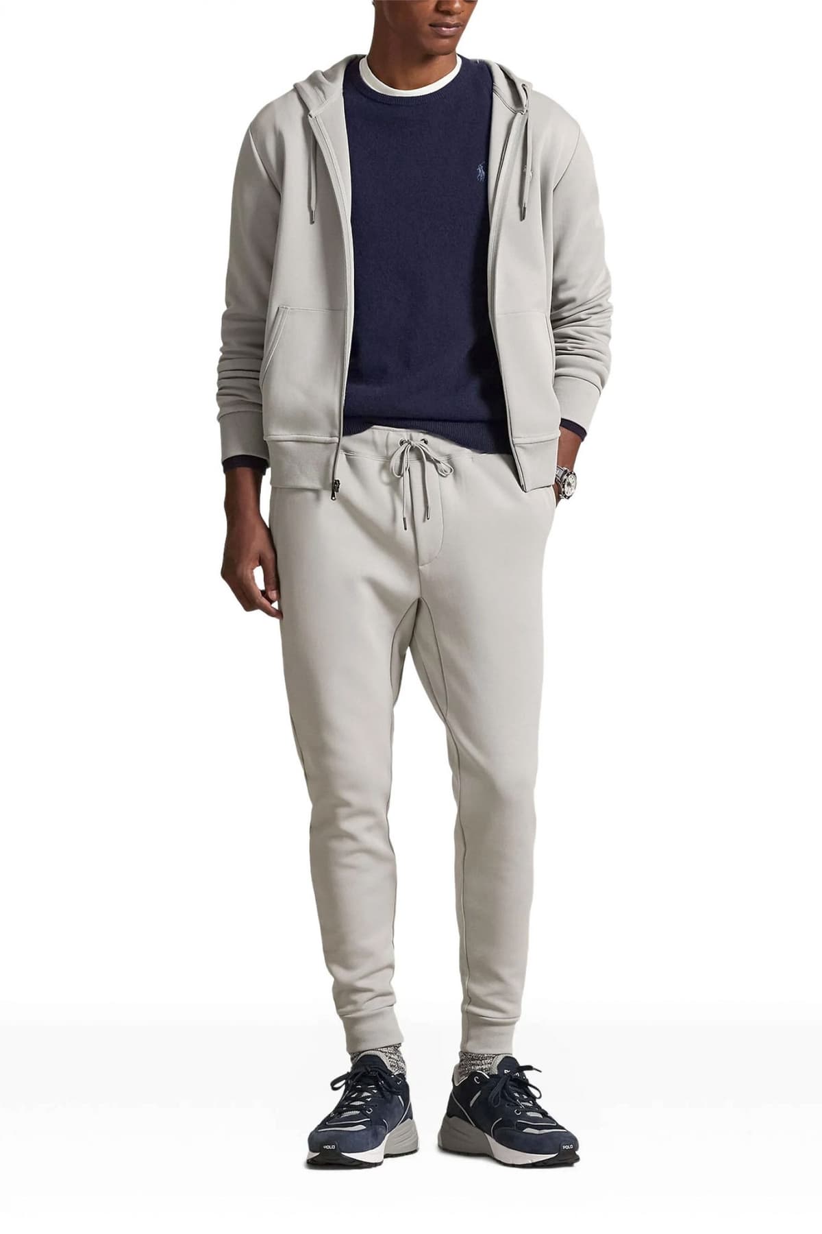 RALPH LAUREN ΠΑΝΤΕΛΟΝΙ ΦΟΡΜΑ LOGO ΓΚΡΙ